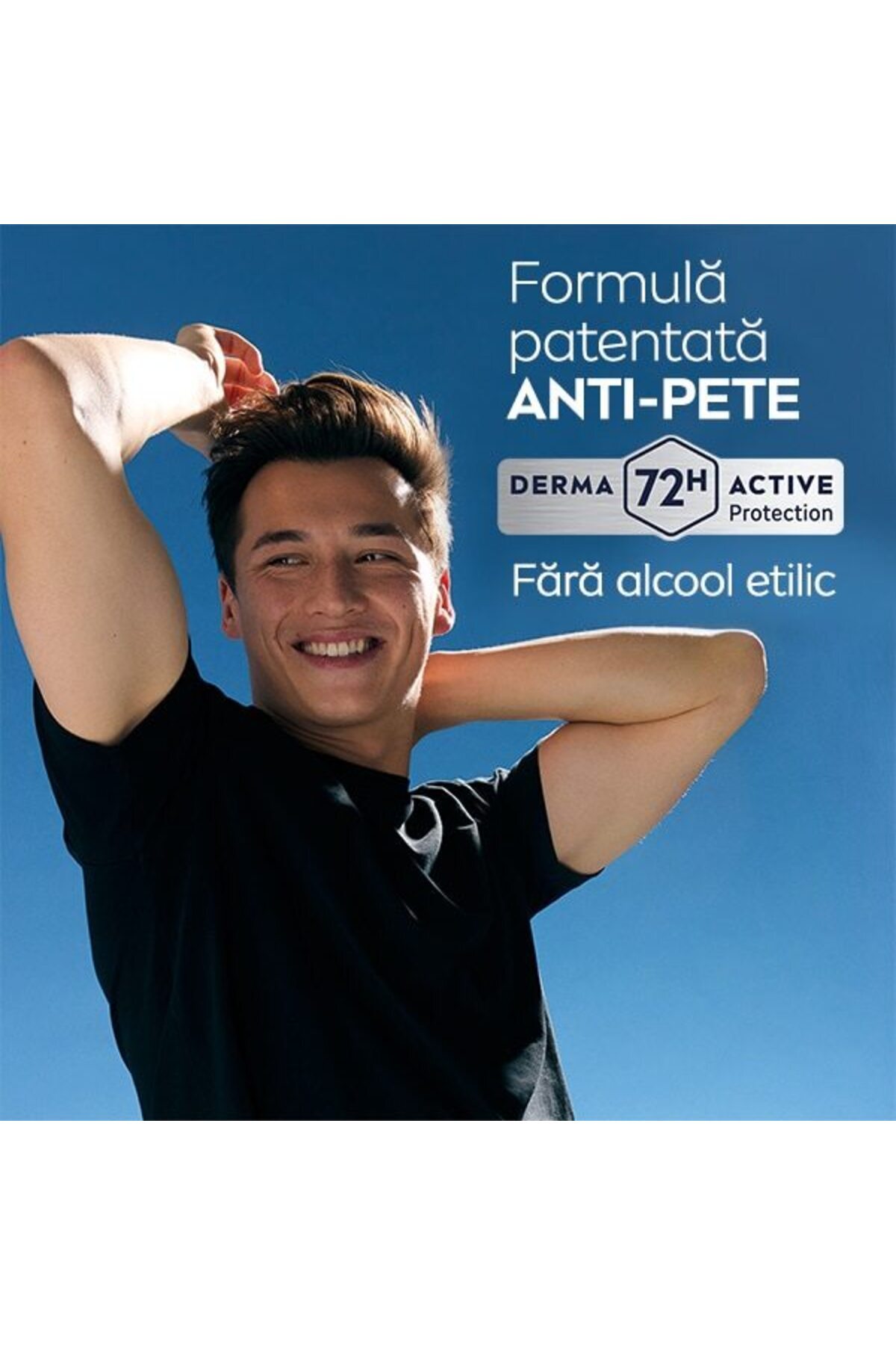 NIVEA-Deodorant spray Nivea Men Invisible for Black & White Fresh 8