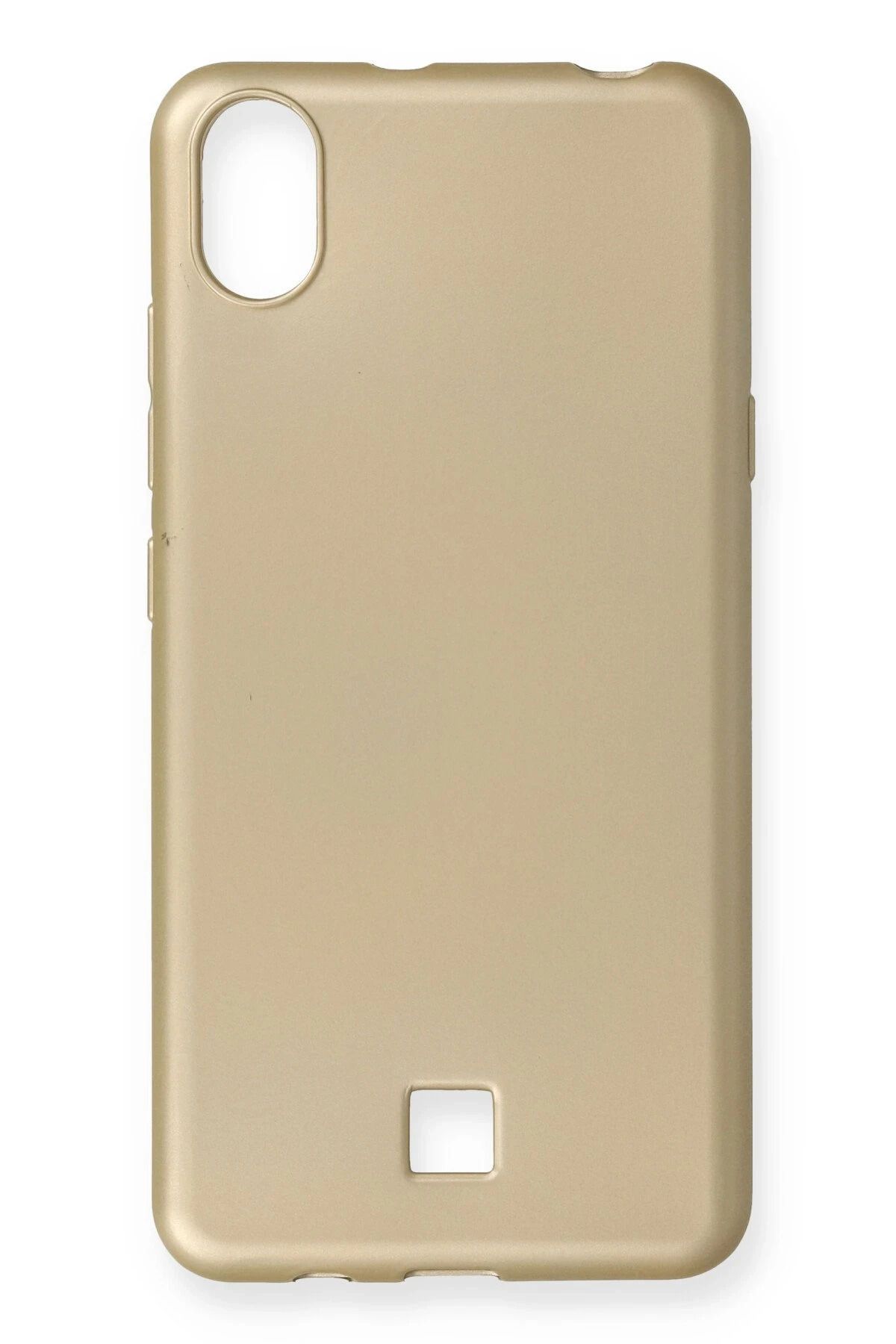 NewFace LG K20 Kılıf First Silikon - Gold NRMSA