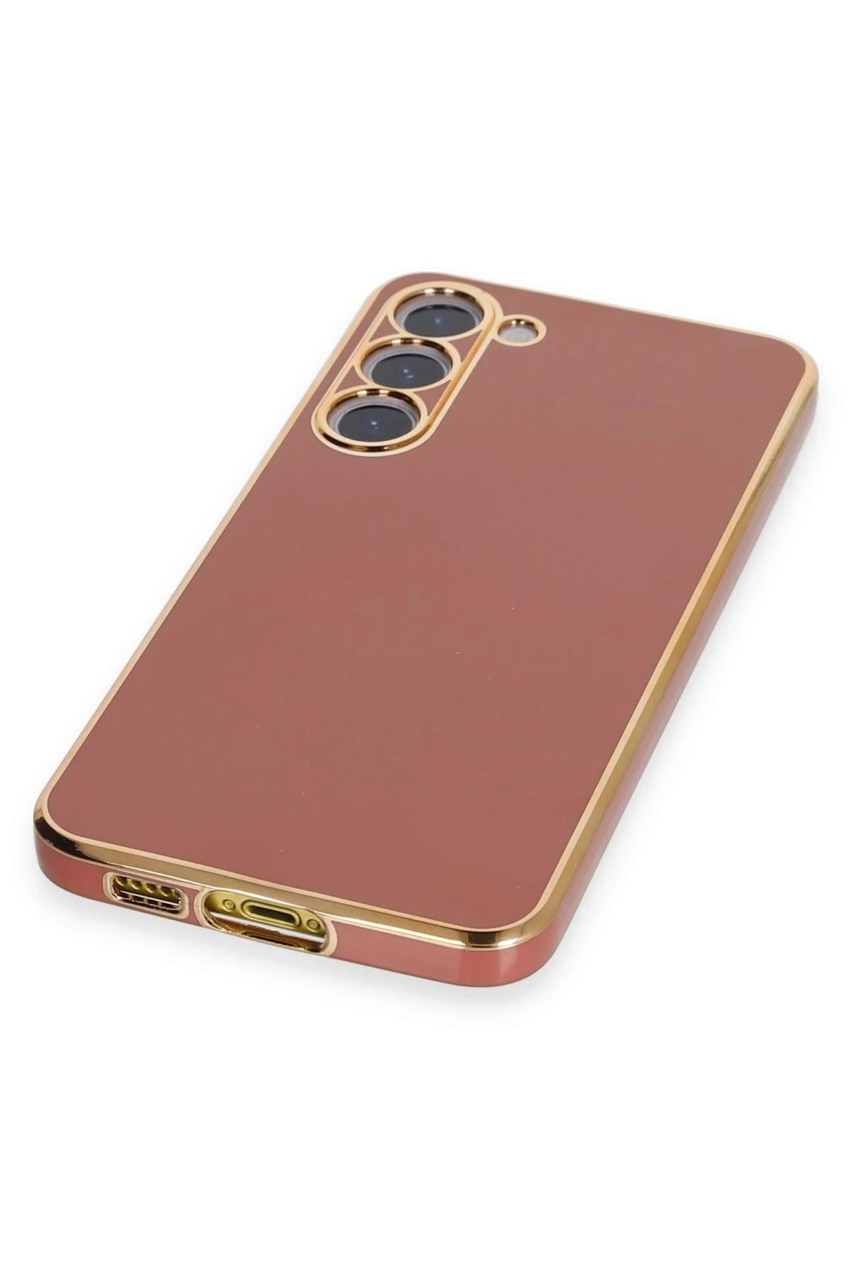 NewFace Samsung Galaxy S23 Plus Kılıf Volet Silikon - Kırmızı NRMSA