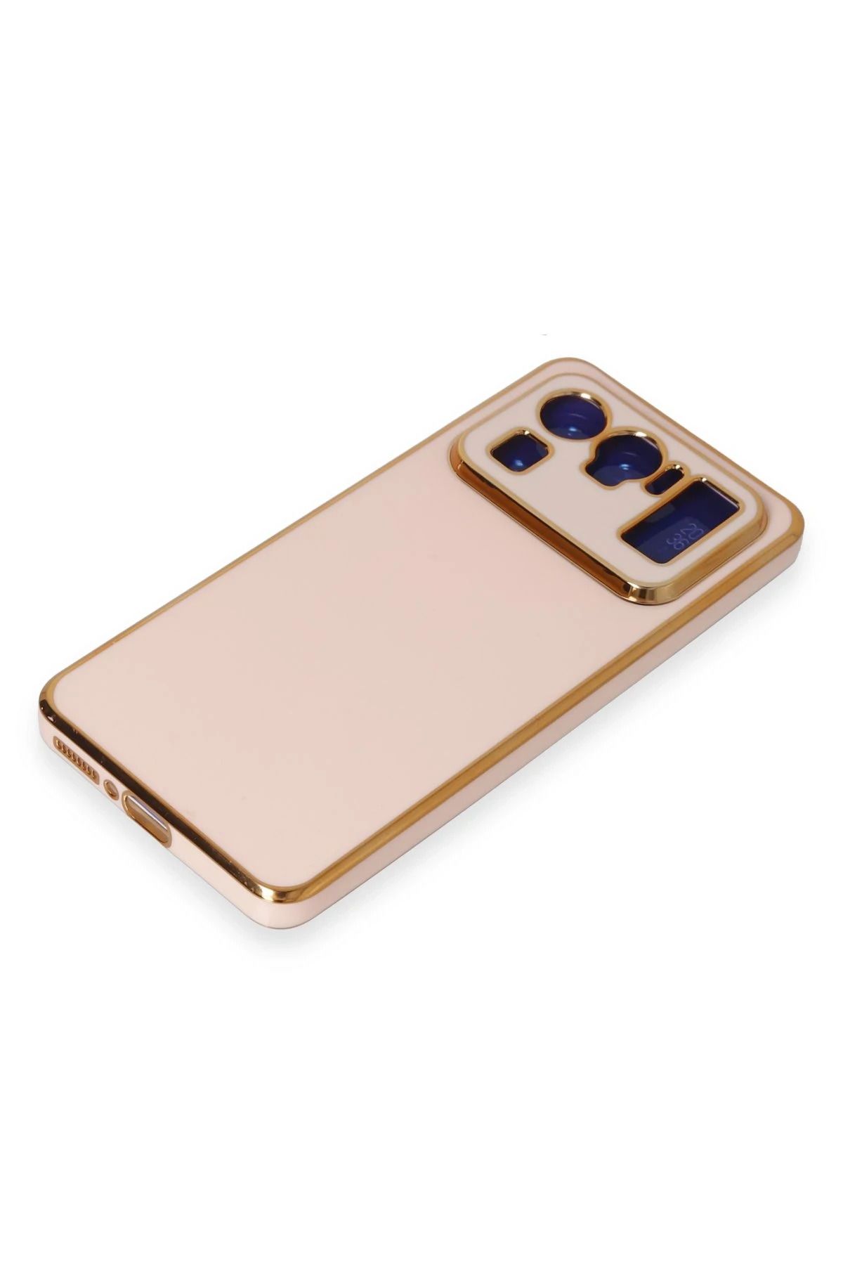 NewFace Xiaomi Mi 11 Ultra Kılıf Volet Silikon - Pembe GLSTD