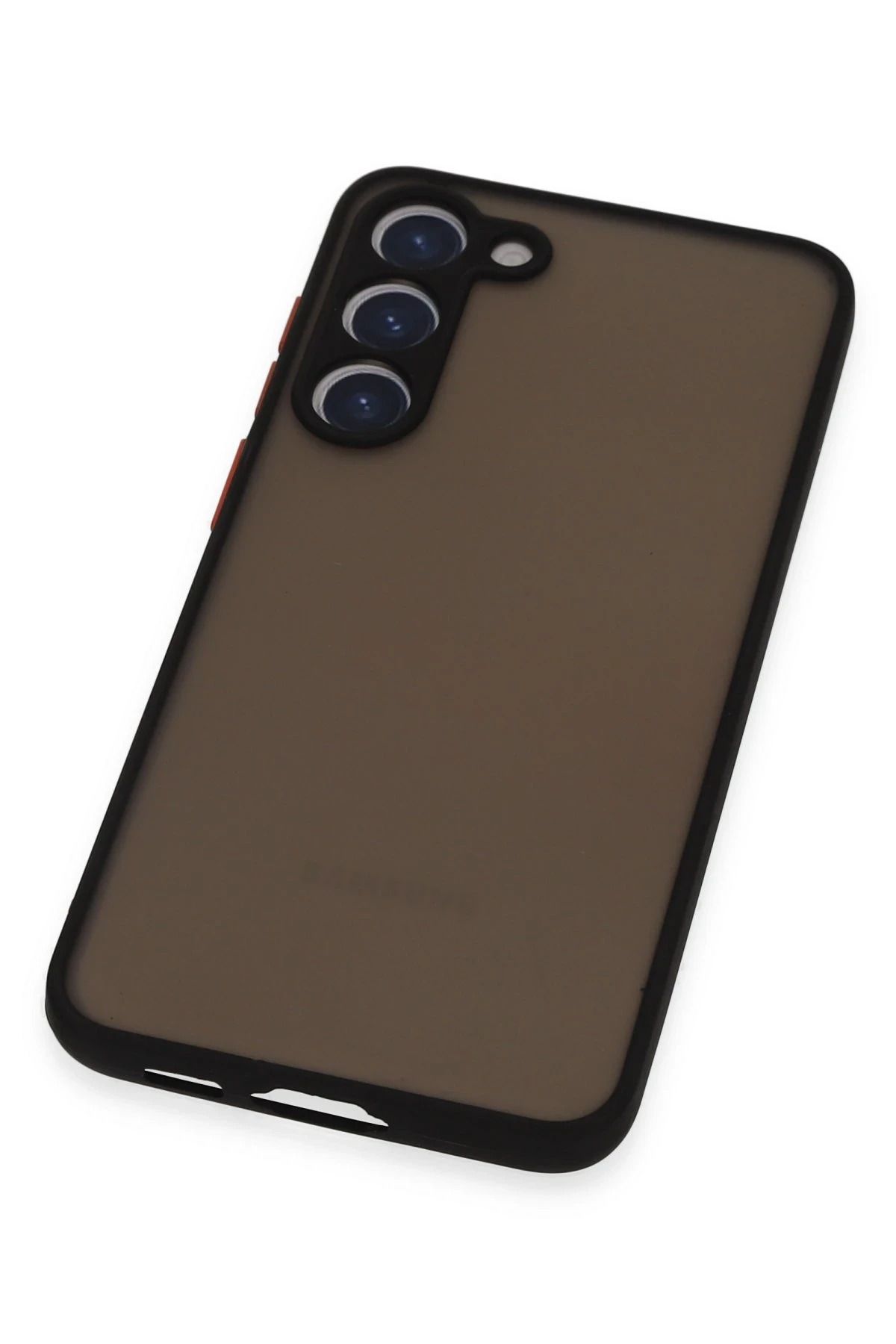 NewFace Samsung Galaxy S23 Plus Kılıf Montreal Silikon Kapak - Siyah SVLRS
