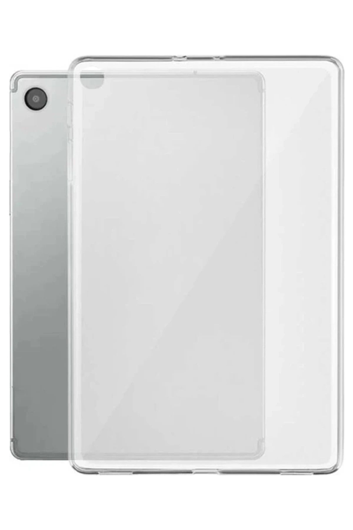 NewFace Samsung Galaxy X200 Tab A8 10.5 Kılıf Tablet Şeffaf Silikon - Şeffaf SVLRS