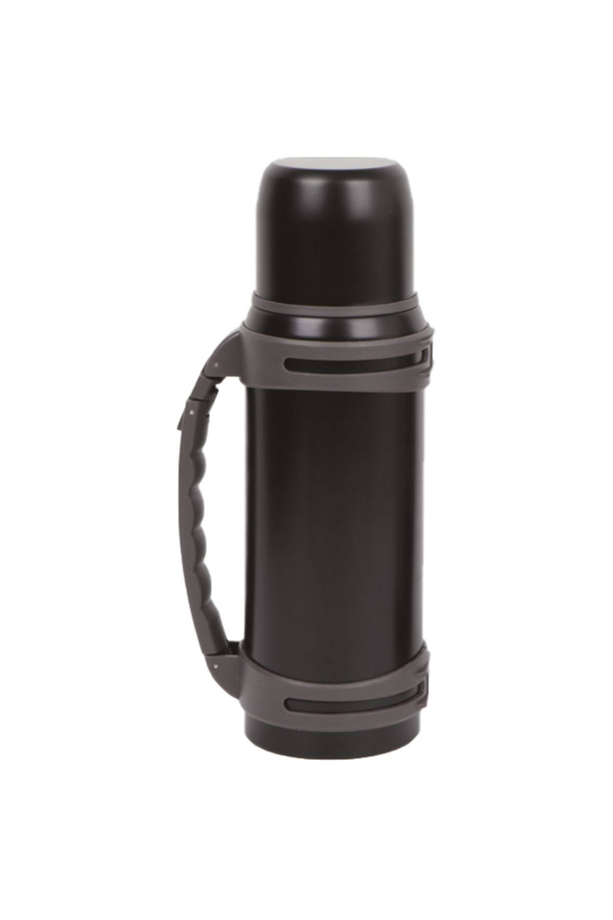 Gen Promosyon Tutacaklı Paslanmaz Çelik Termos (1300 ML) - Siyah
