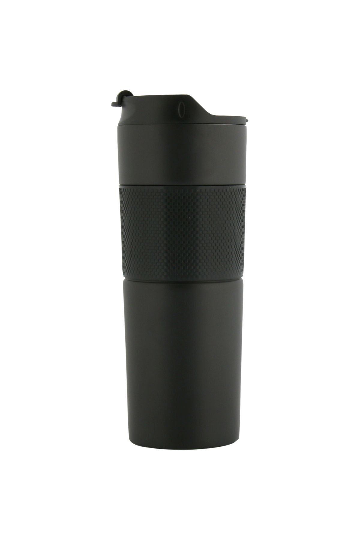 Gen Promosyon French Press Paslanmaz Çelik Termos (500 ml) - Siyah