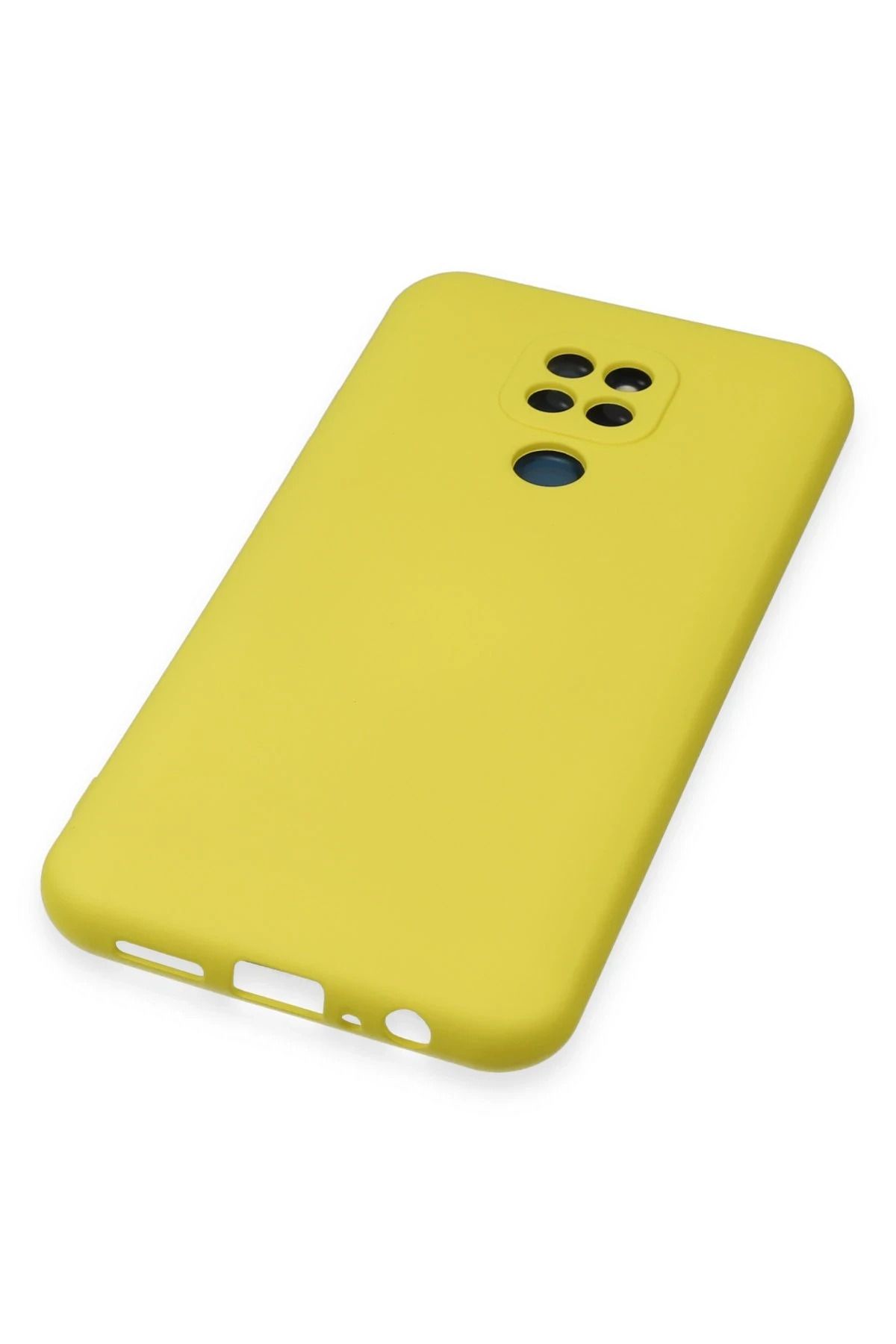 NewFace General Mobile GM 20 uyumlu Kılıf Nano içi Kadife Silikon - Sarı SVLRS
