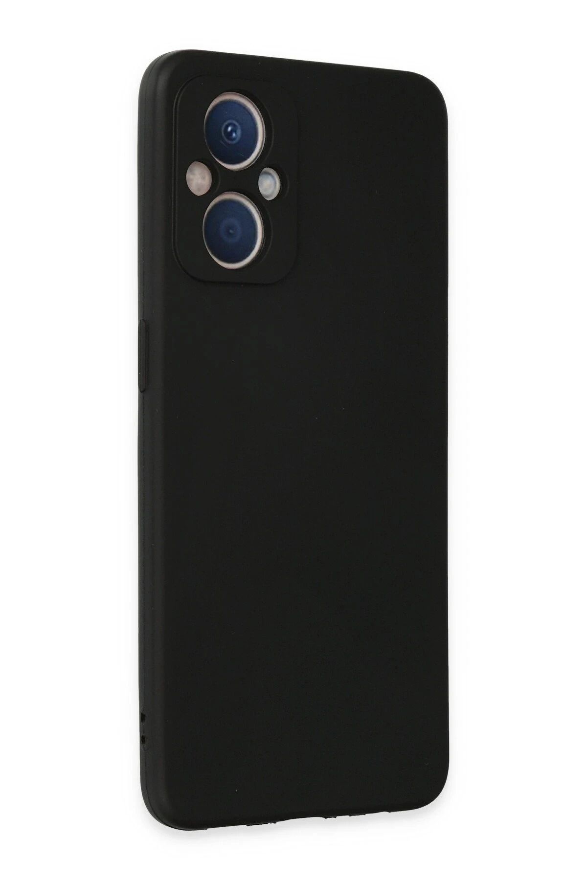 NewFace Reno 7 Lite Kılıf First Silikon - Siyah NRMSA