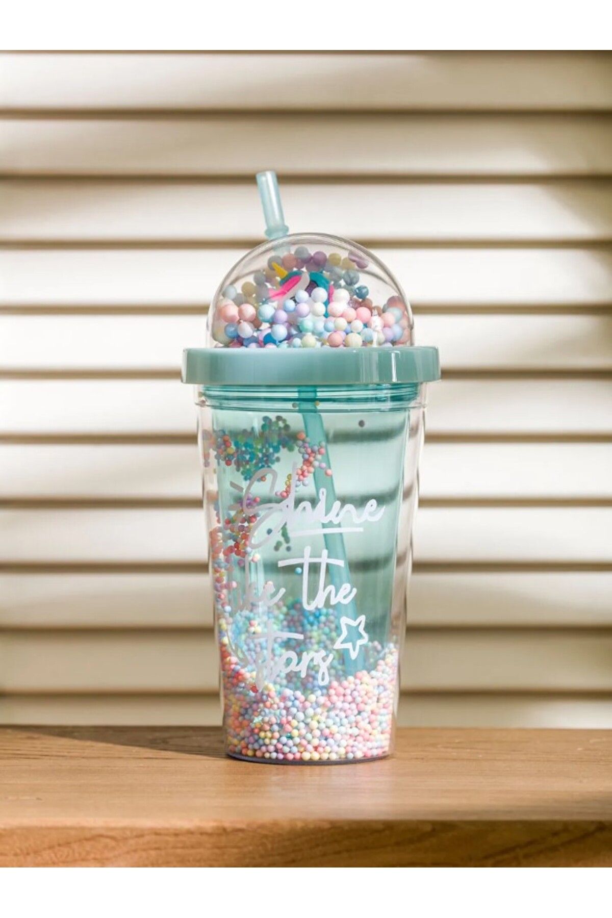 LC Waikiki LCW HOME Pipetli Bardak Mavi Boncuklu