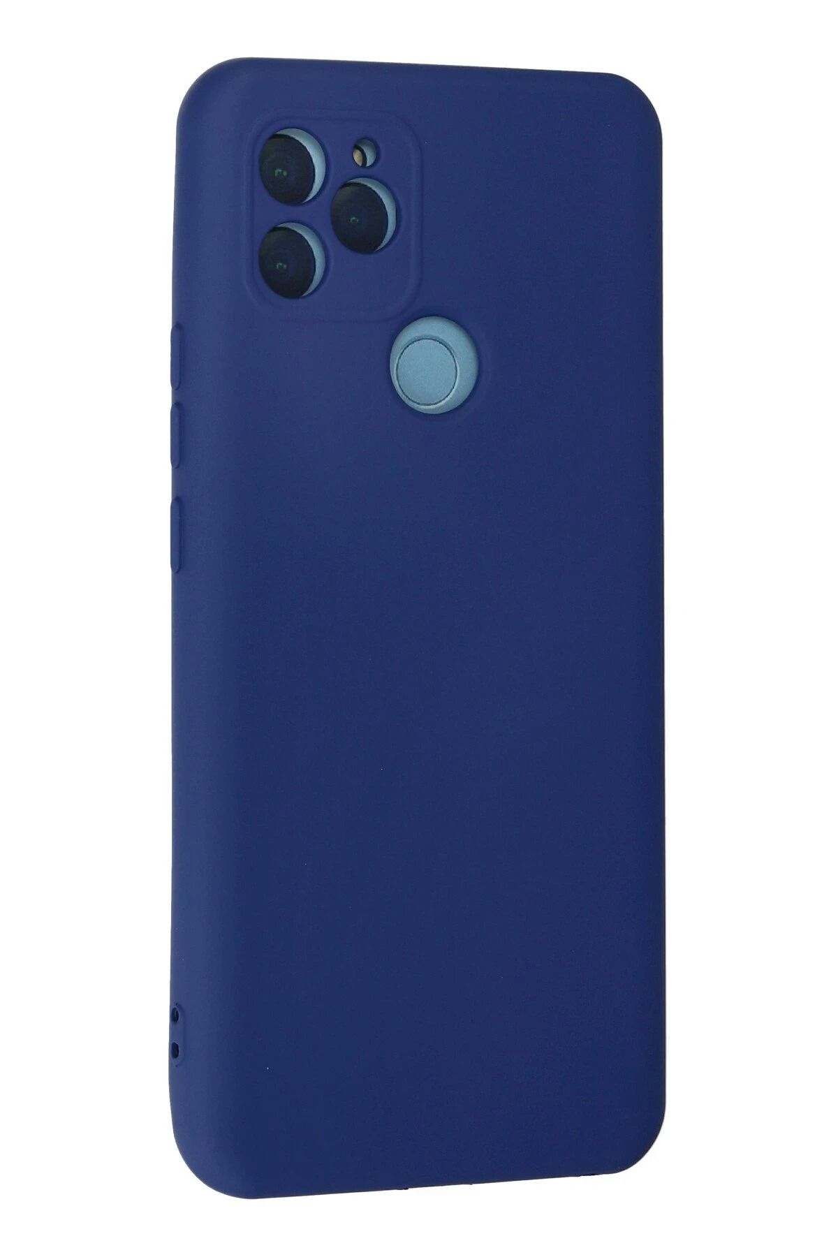 NewFace General Mobile GM 21 uyumlu Kılıf Nano içi Kadife Silikon - Lacivert SVLRS