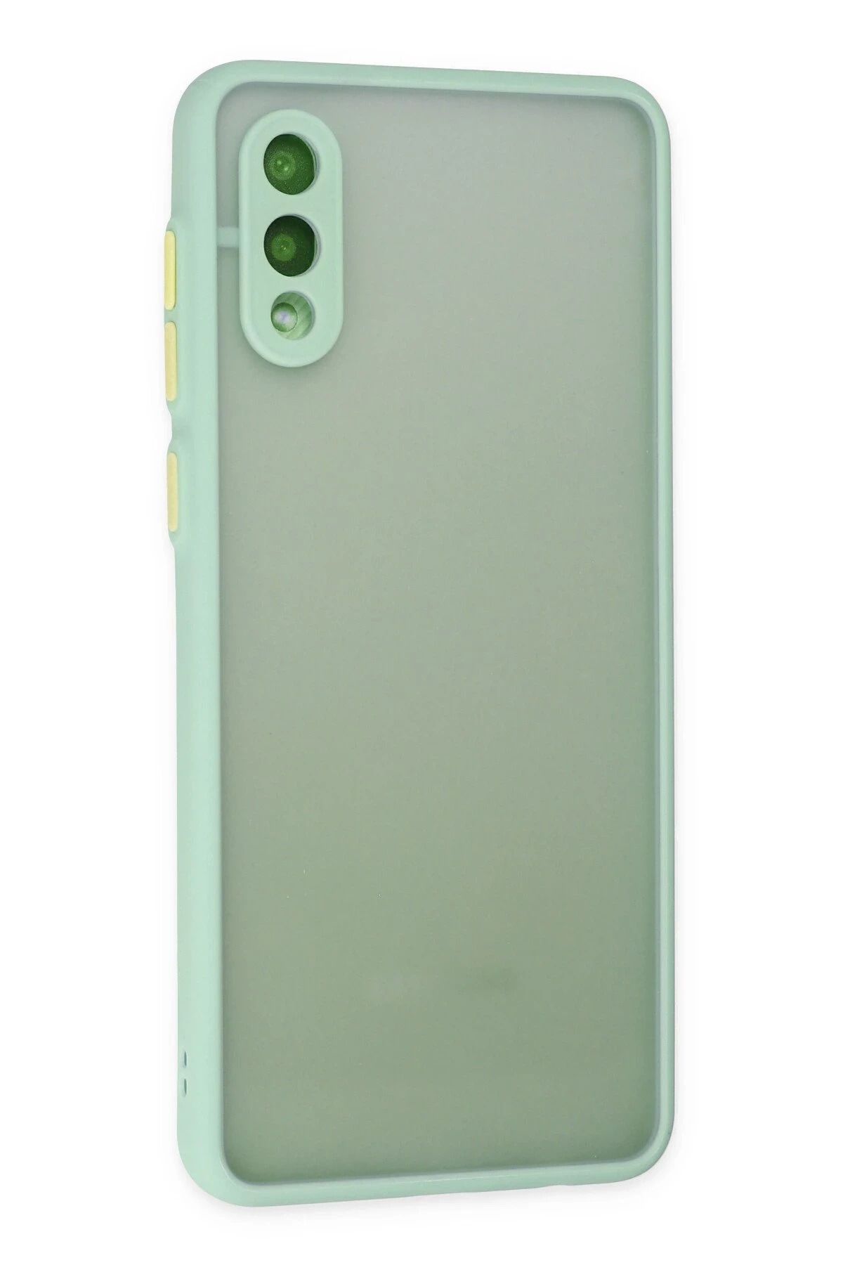 NewFace Samsung Galaxy A02 Kılıf Montreal Silikon Kapak - Turkuaz NRMSA