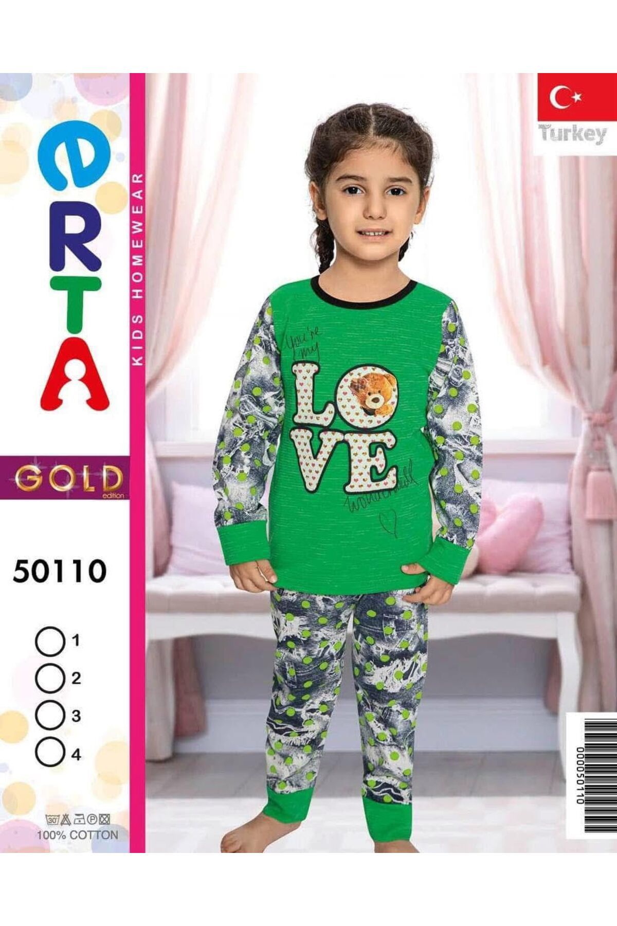 ERTA GOLD Kız Bebek Mevsimlik Takım