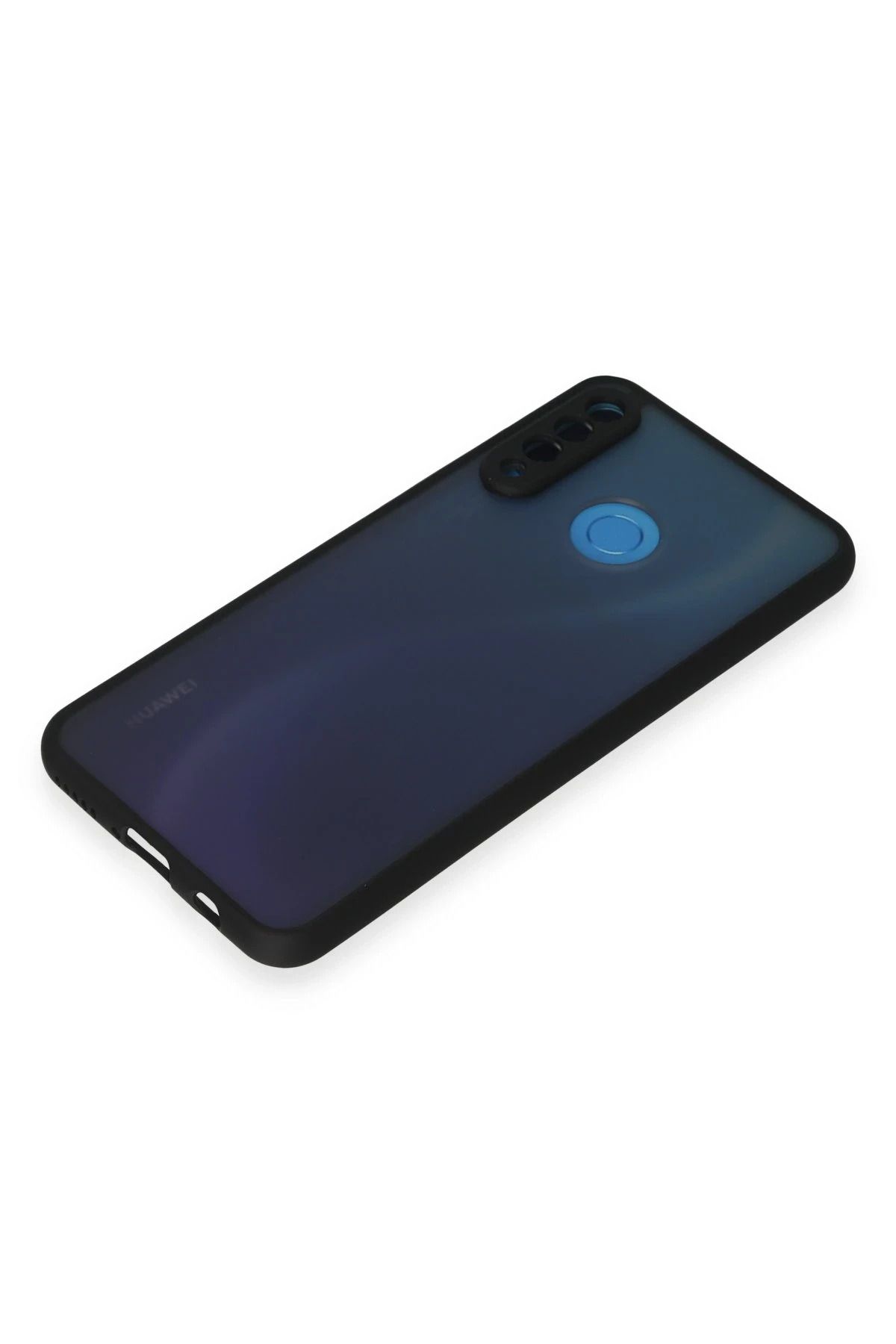 NewFace Huawei P30 Lite Kılıf Montreal Silikon Kapak - Siyah MRAYD