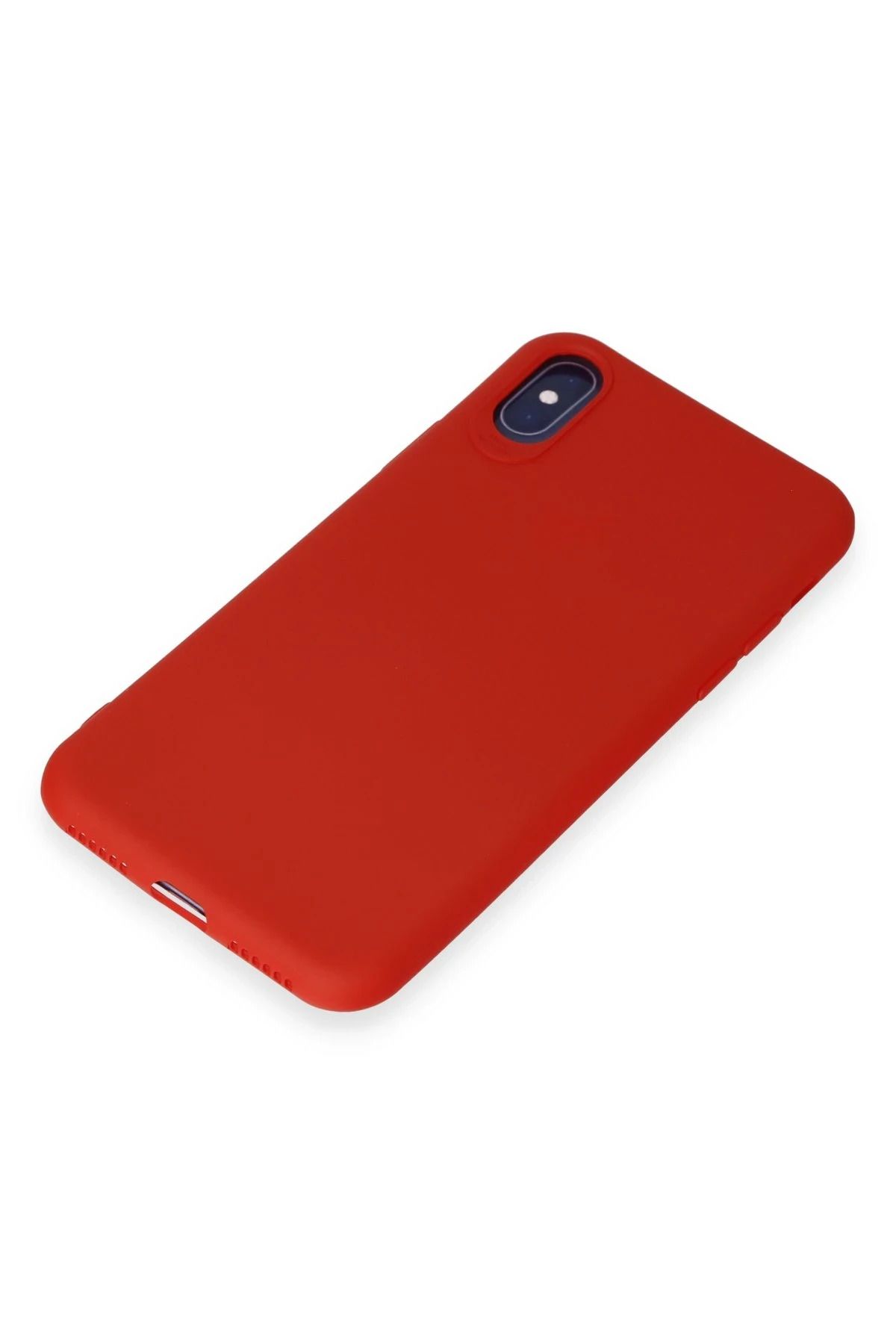 NewFace iPhone X Kılıf First Silikon - Kırmızı SVLRS