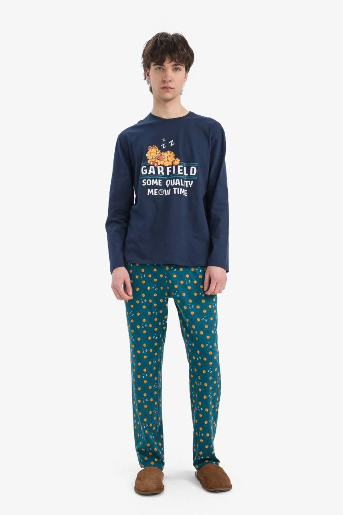 DeFacto Erkek Homewear E0515Ax NAVY