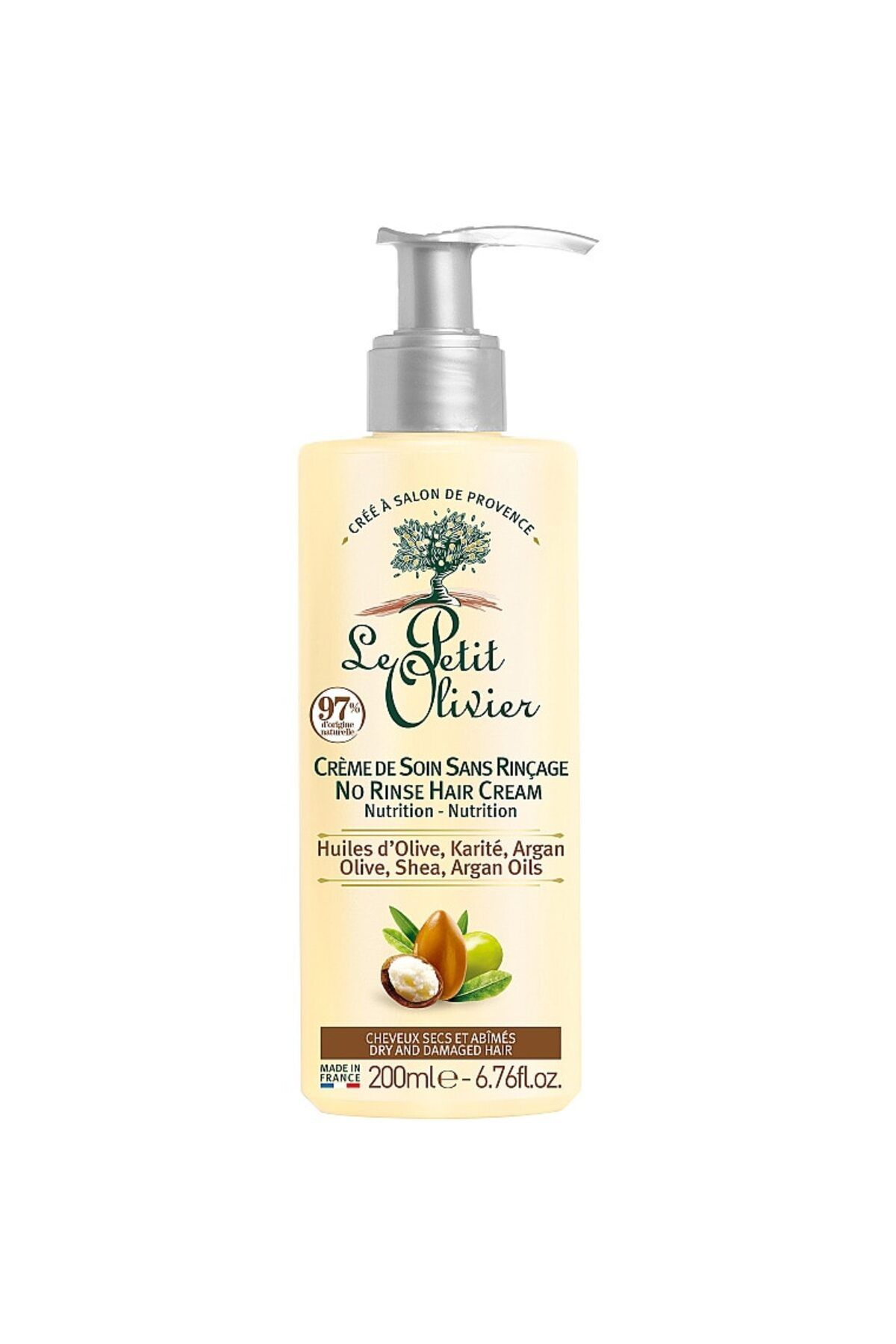 Le Petit Olivier Crema De Par Hranitoare Cu Ulei De Masline Unisex - One Size