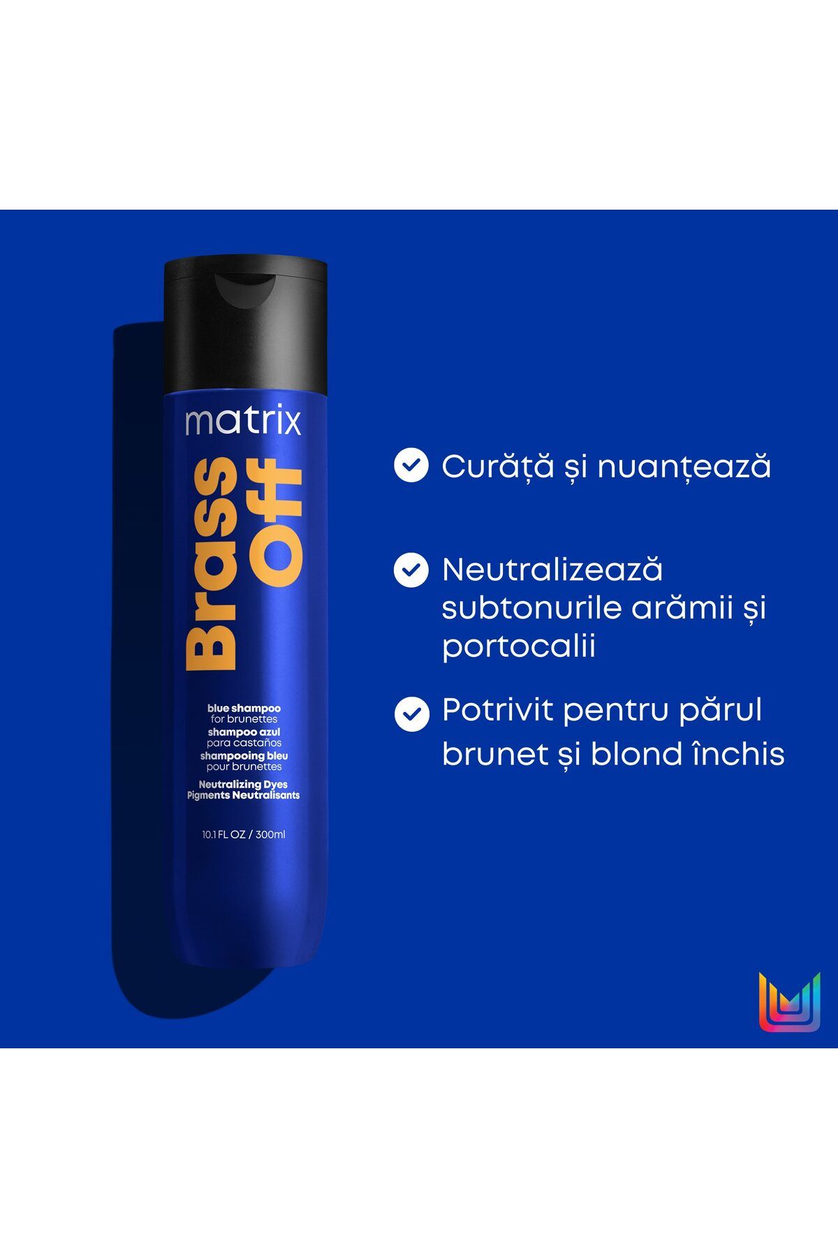 Matrix-Matrix Total Results Brass Off Shampoo to neutralize yellow tones 2
