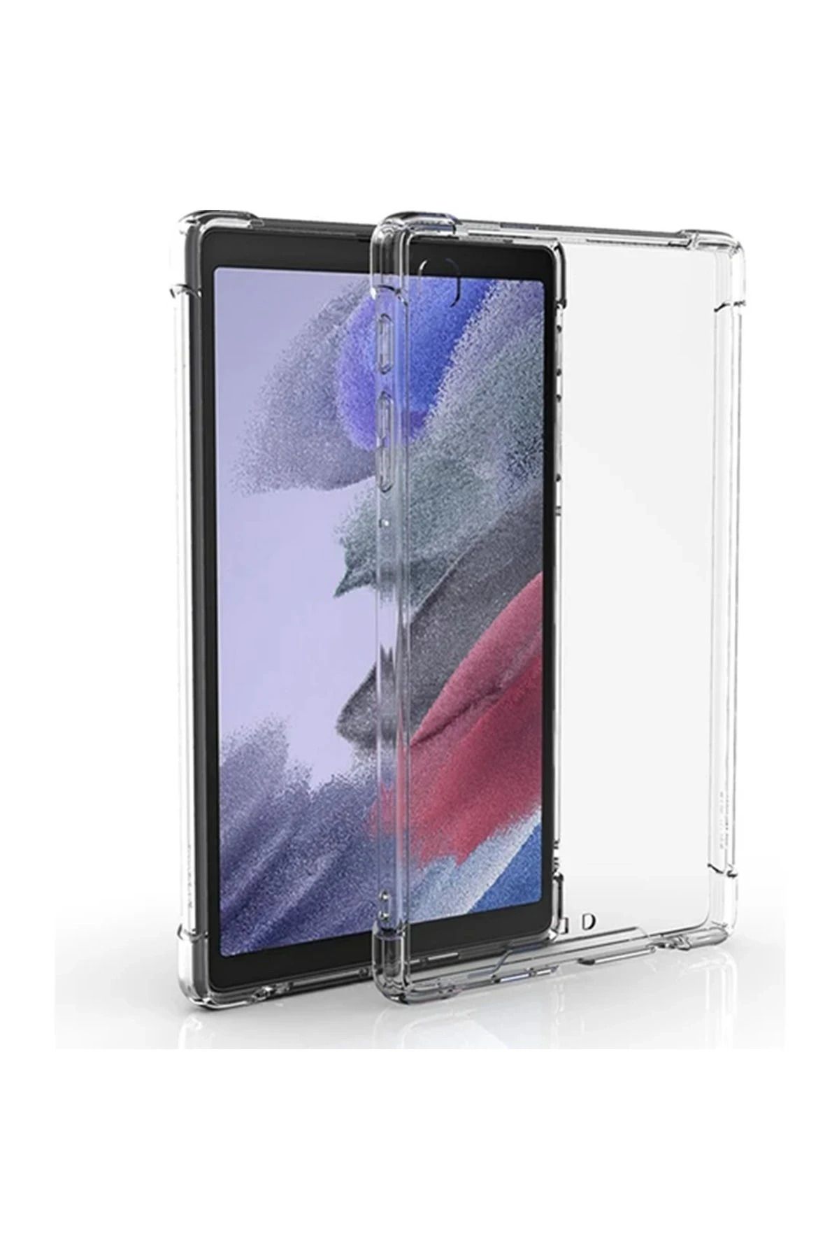 NewFace Huawei Honor Pad X8 10.1 Kılıf Anti Şeffaf Tablet Silikon - Şeffaf GLSTD