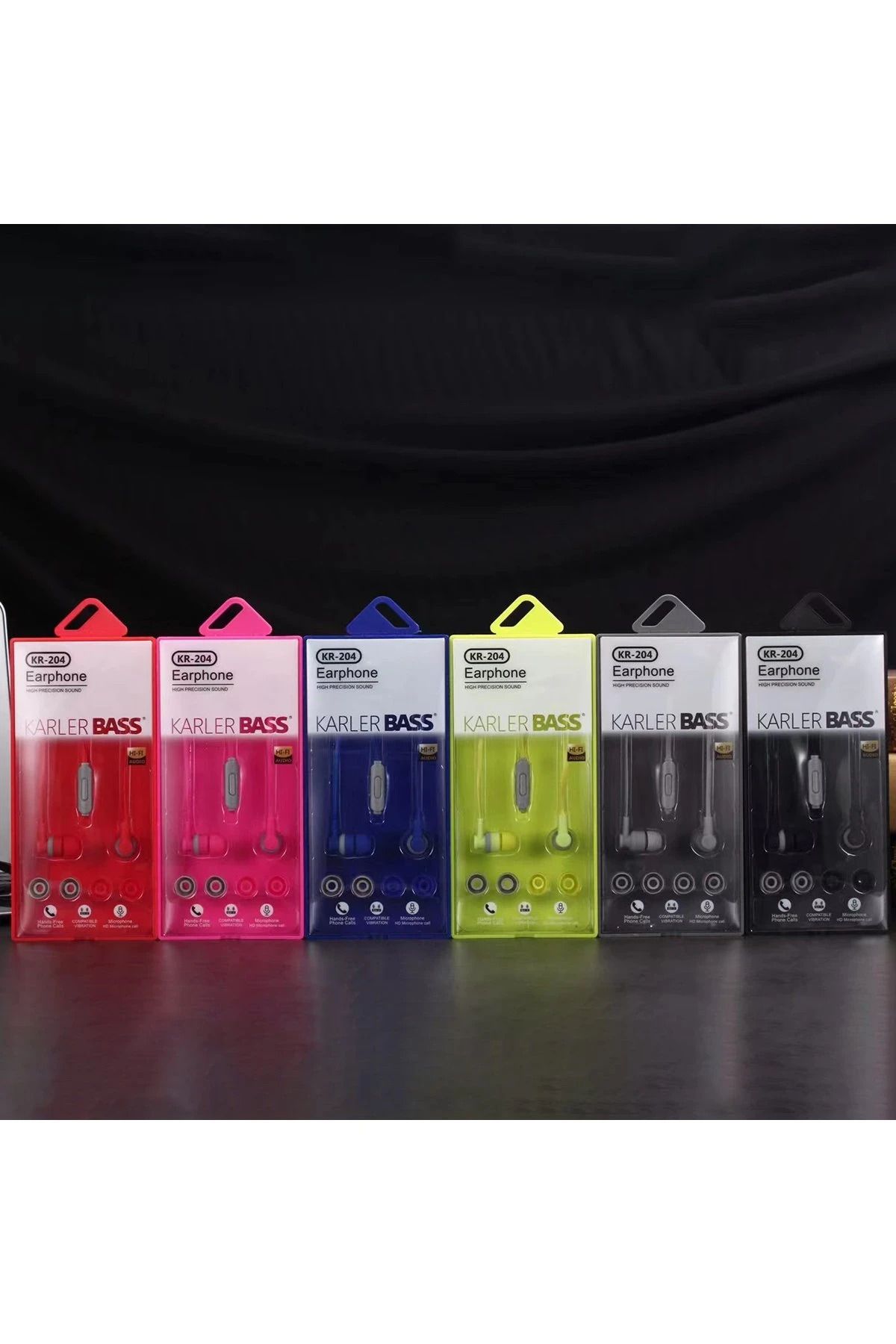 Karler Bass KR-204 Kablolu Kulaklık - Yeşil NRMSA