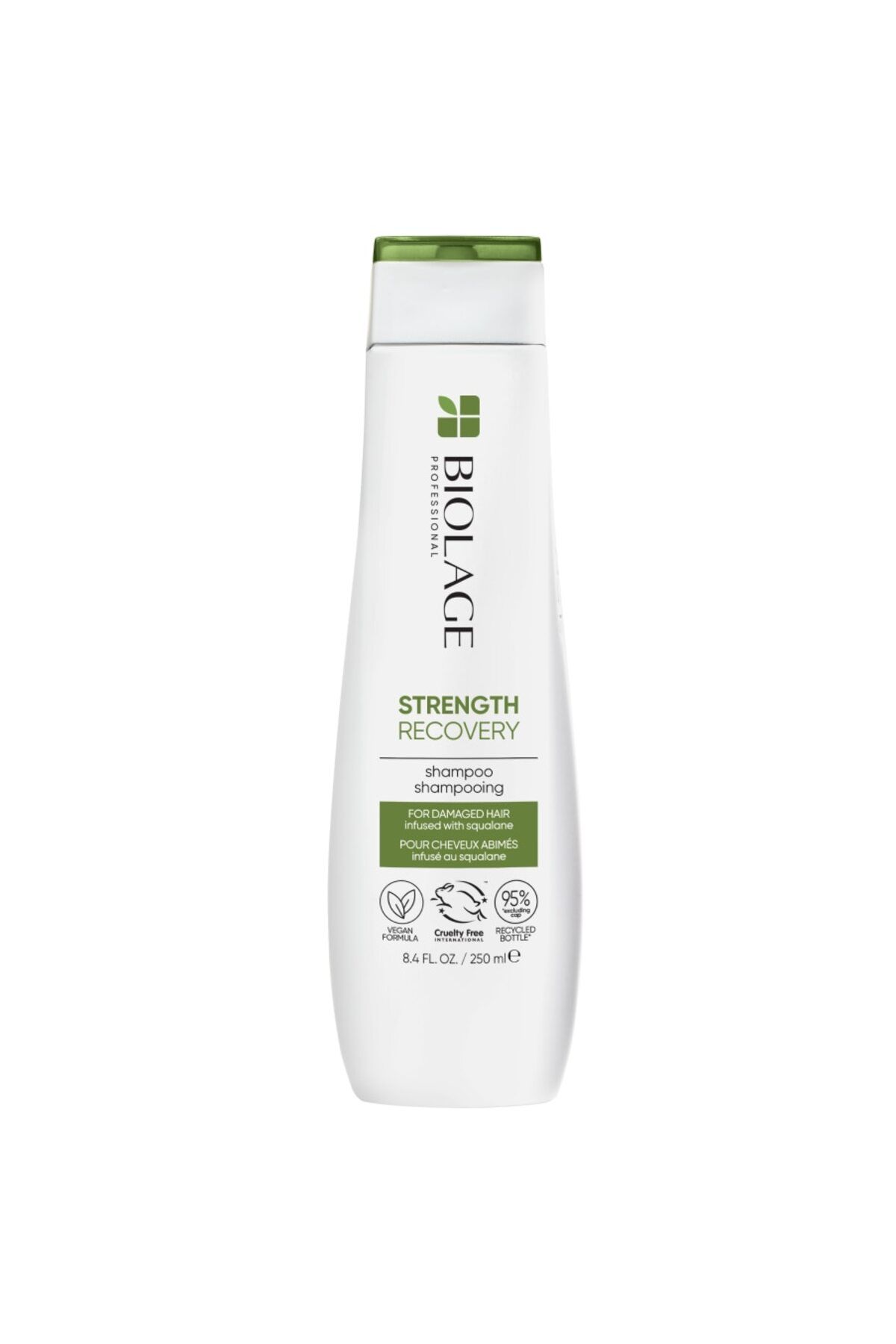 Biolage-Biolage Strength Recovery professional shampoo enriched with squalane for damaged hair 1