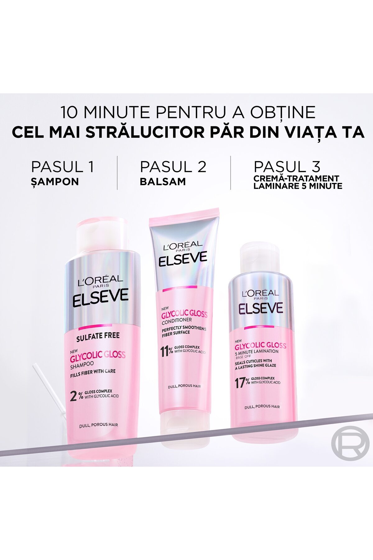 L'Oreal Paris-L'Oreal Paris Elseve Glycolic Gloss Shampoo for hair shine 6