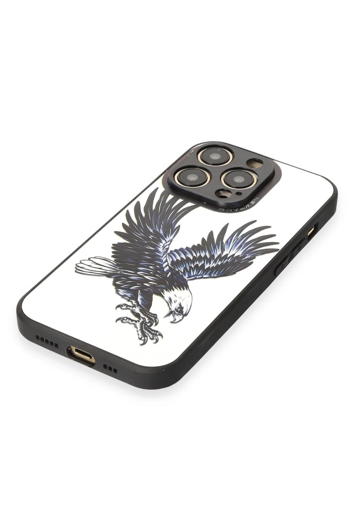 NewFace iPhone 12 Pro Max Kılıf Mirror Desenli Kapak - Mirror - 1 GLSTD