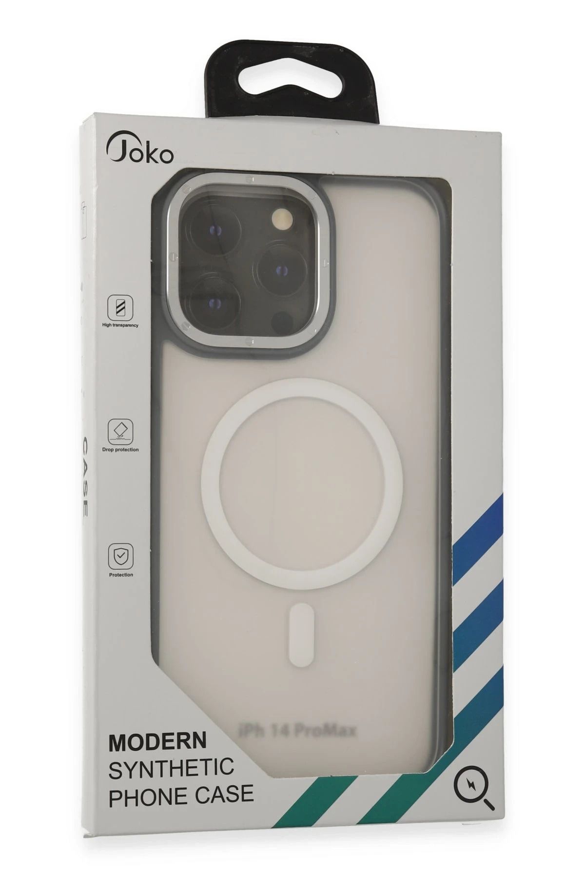 Joko iPhone 14 Pro Max Kılıf Rocky Magsafe Kapak - Siyah NRMSA