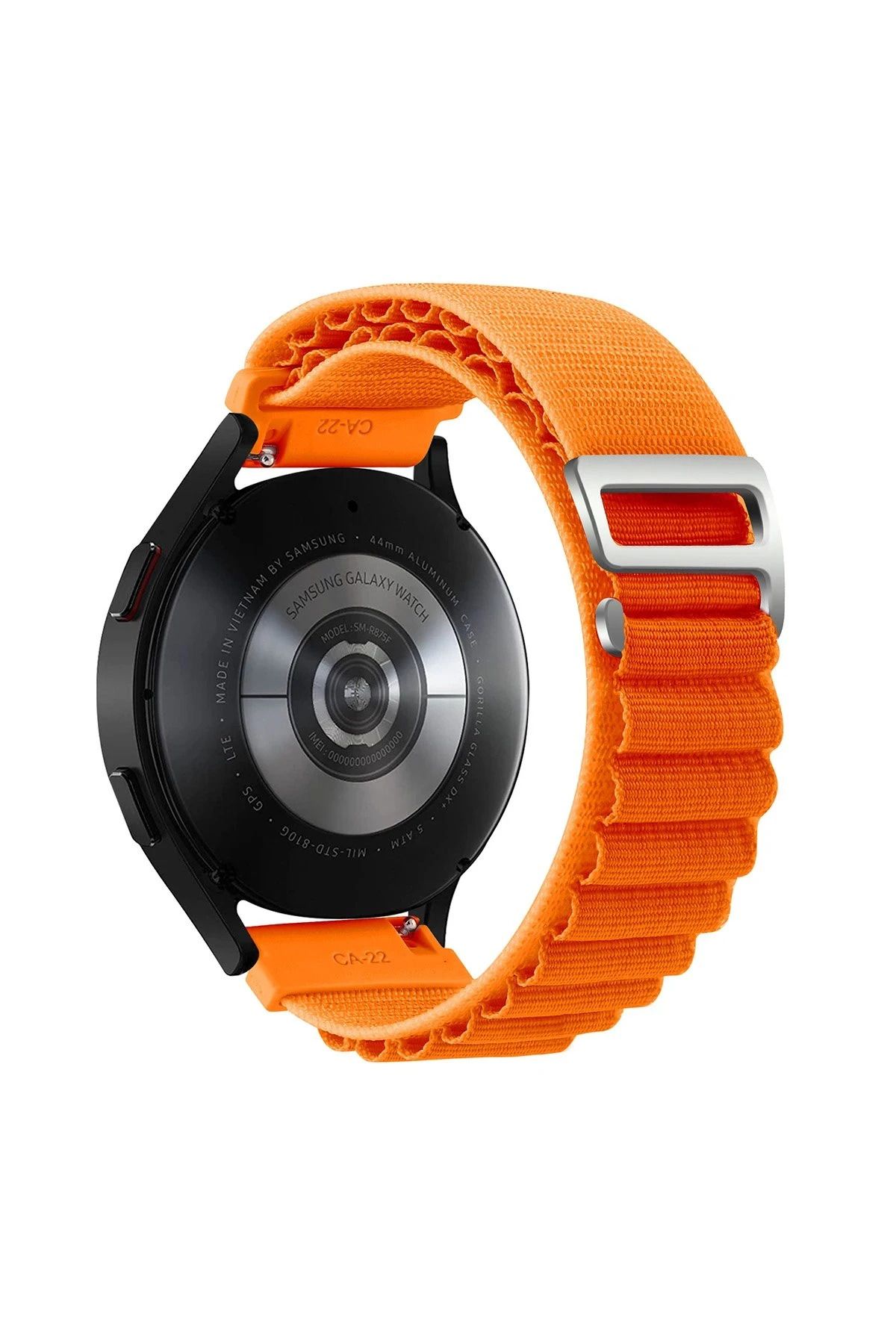 NewFace Watch 20mm KR410 Kumaş Kordon - Turuncu NRMSA