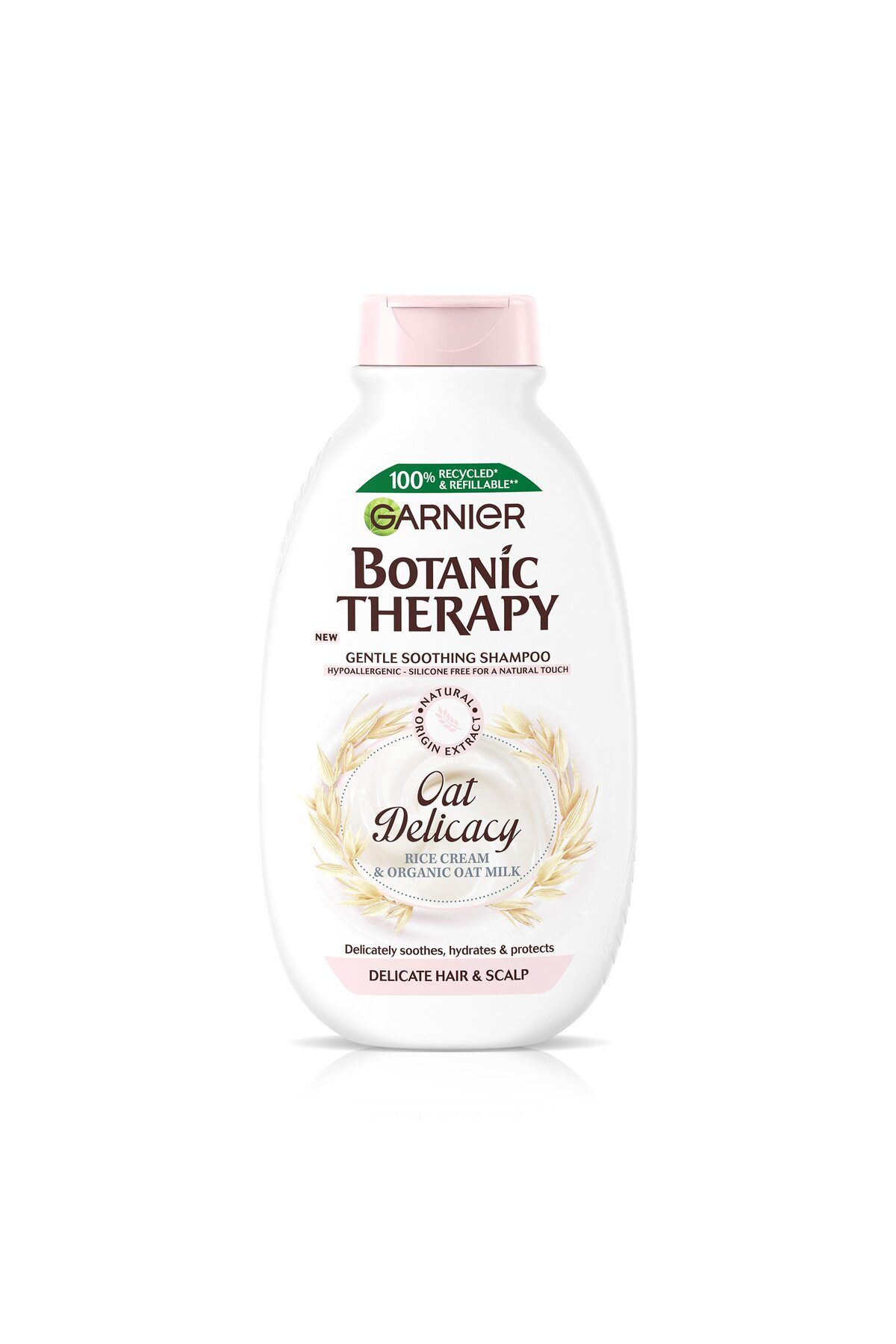 Garnier Sampon Garnier Botanic Therapy Crema De Orez & Lapte De Ovaz Organic Pentru Par Si Scalp Sensibil Unisex - One Size
