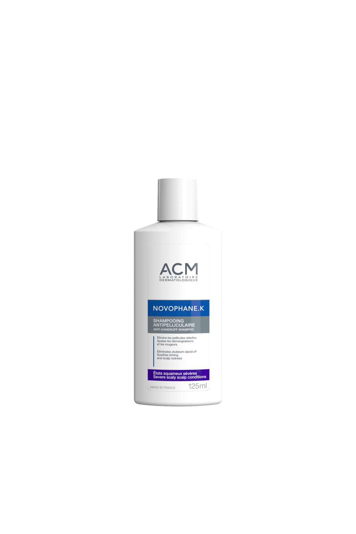 ACM-ACM Novophane K anti-dandruff shampoo against chronic scalp flaking 1