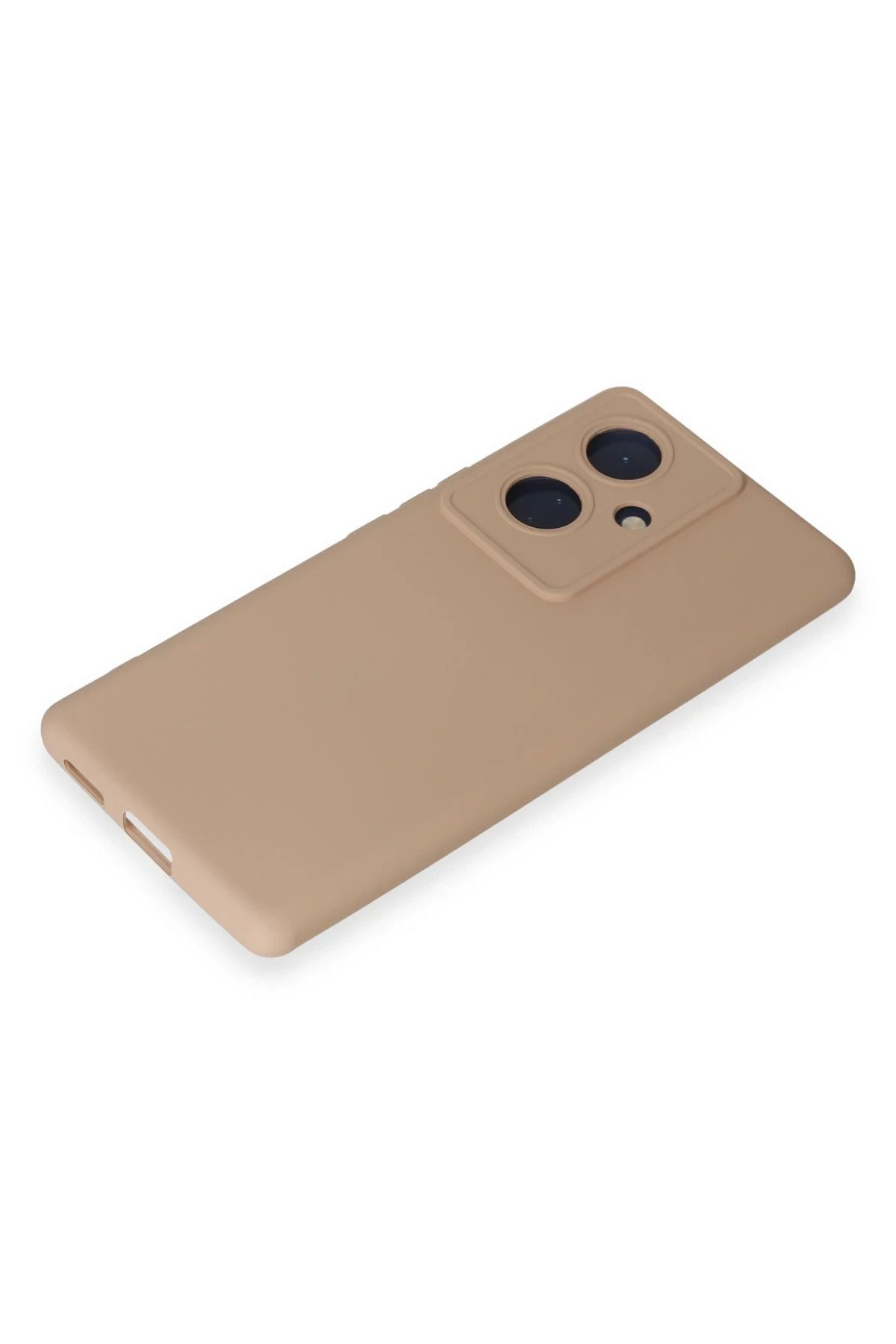 NewFace Vivo V29 Lite Kılıf Nano içi Kadife Silikon - Pudra WLZOR