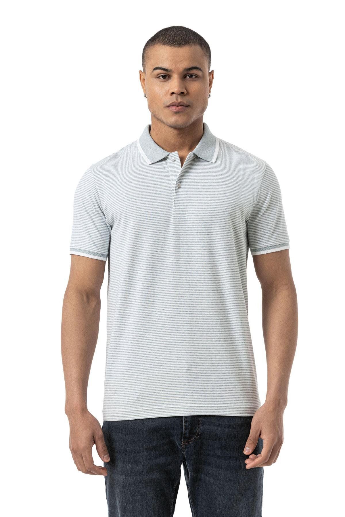 rugatchi Çizgili Polo T-Shirt
