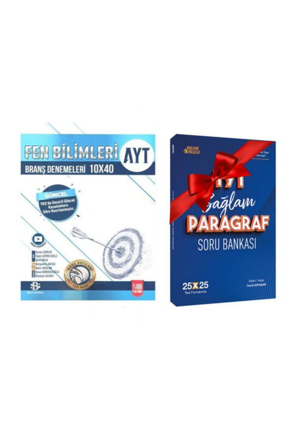 Parlayan Projeler Bilgi Sarmal 2024 AYT Fen Bilimleri 10x40 Branş Deneme +2025 TYT Sağlam Paragraf 25x25 Soru