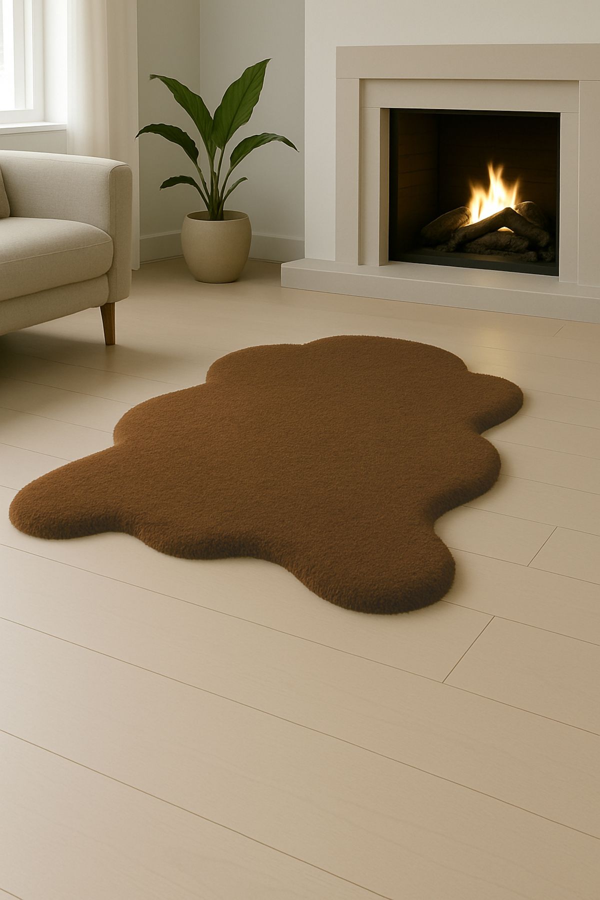 KEVLİNE Kevline Home Post Halı Kaymaz Taban Modern Salon Koridor Mutfak Halısı