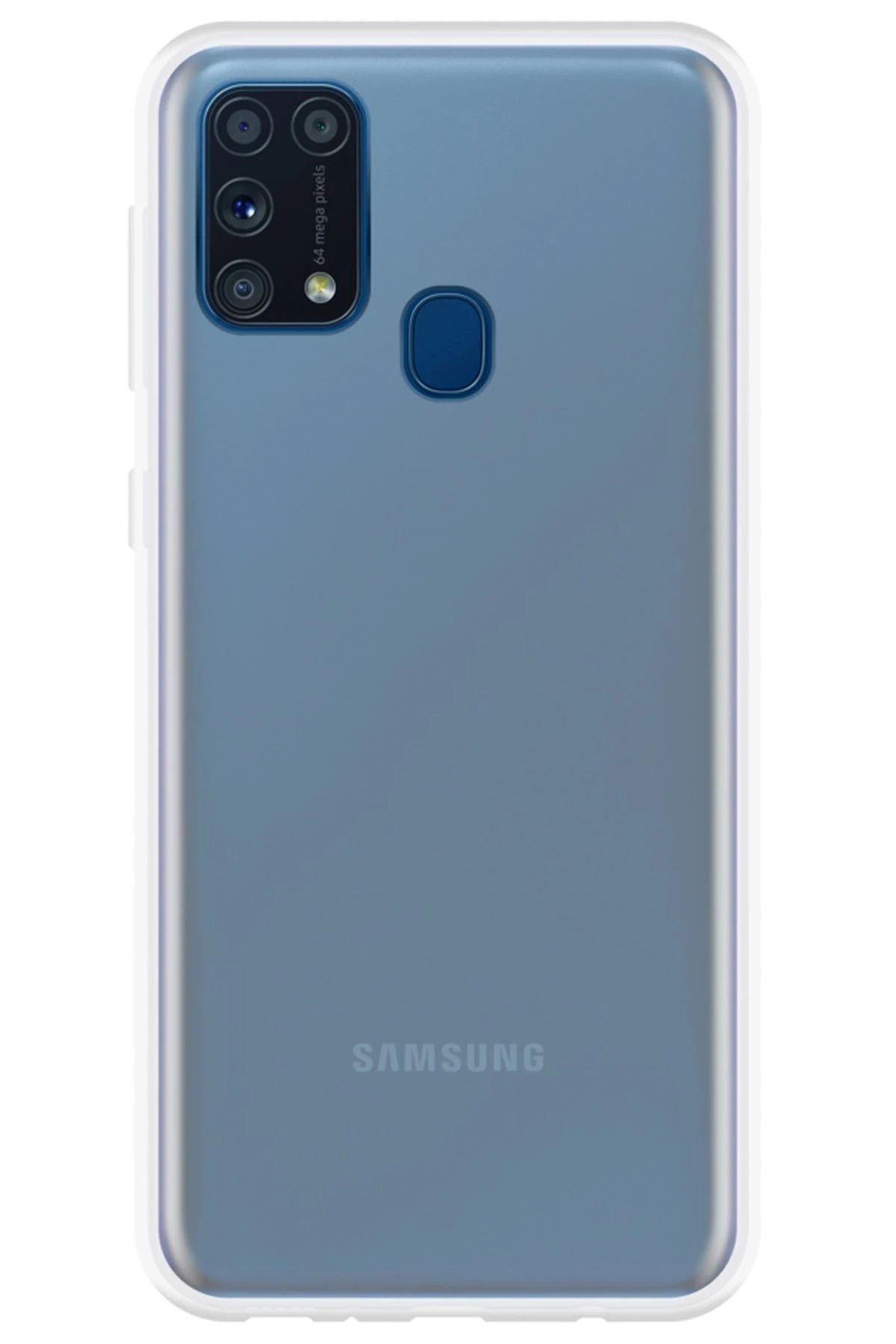 NewFace Samsung Galaxy M31 Kılıf Lüx Şeffaf Silikon WLZOR
