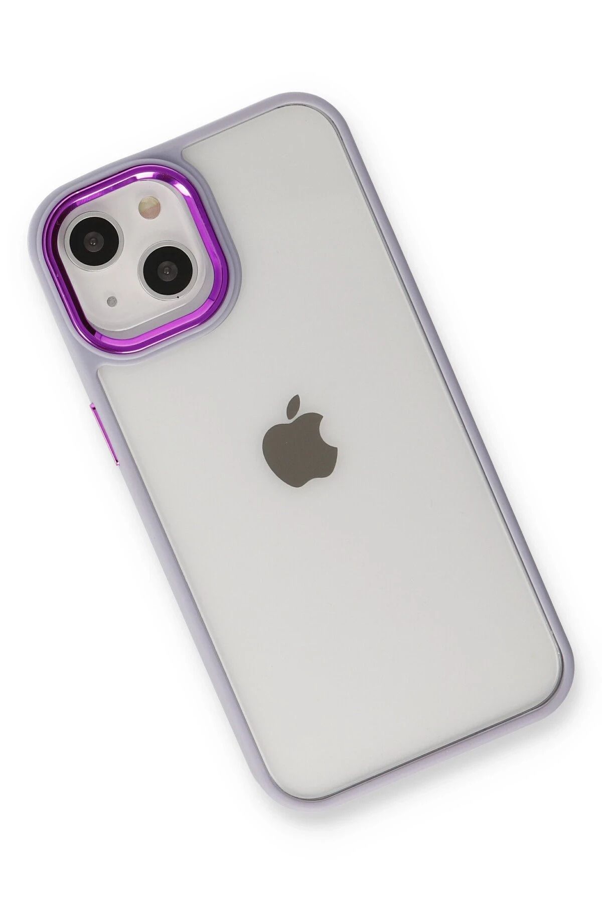NewFace iPhone 14 Plus Kılıf Dora Kapak - Lila WLZOR