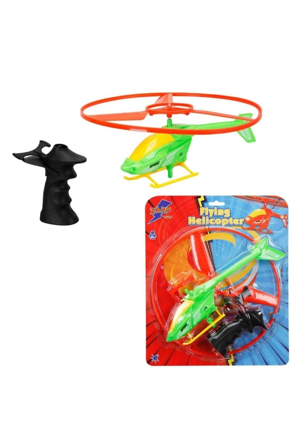 Eng Nessiworld 02120 Zapp Işıklı Helikopter Disk