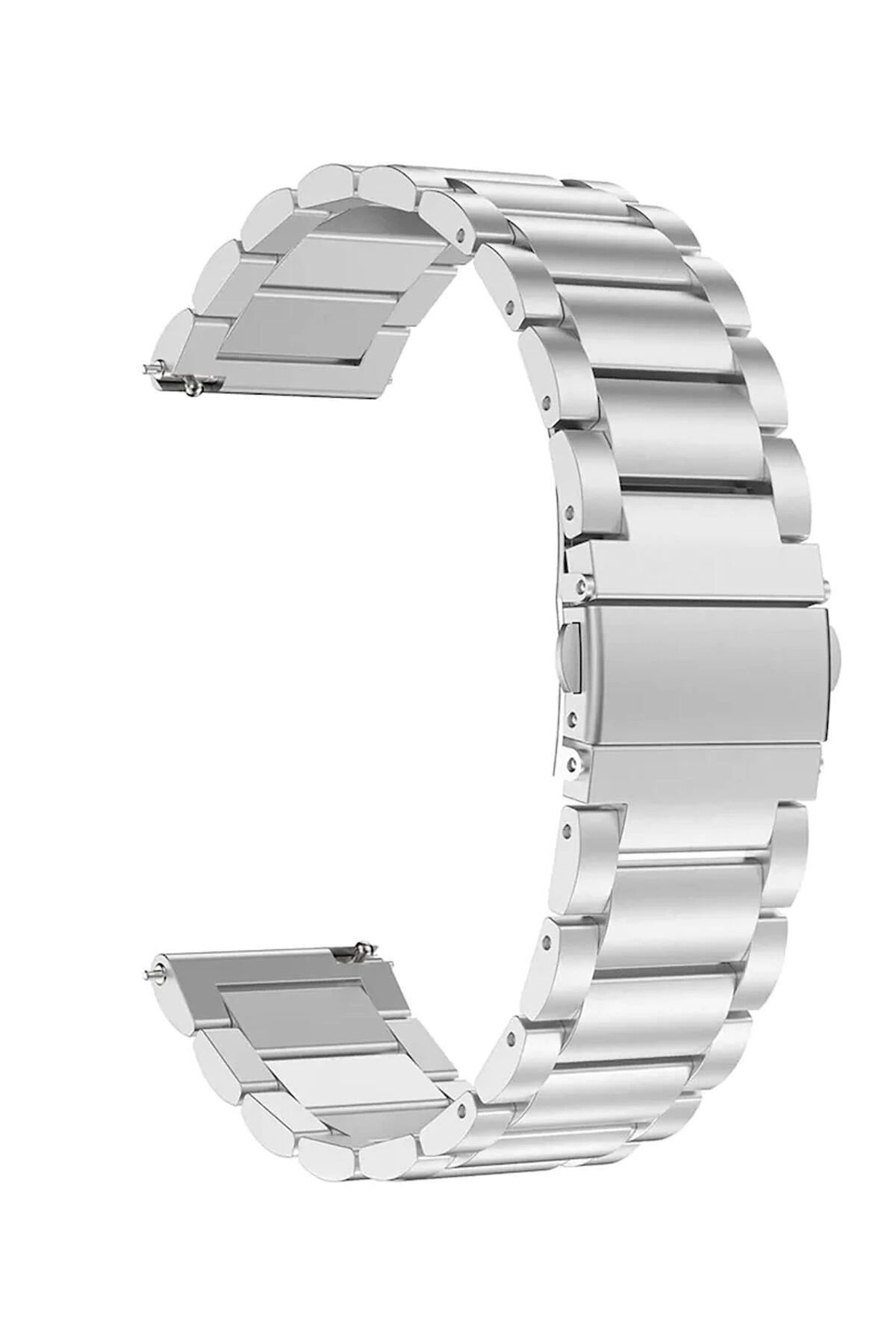 YNT İthalat Huawei Watch Gt Gt2 Gt2 Pro Classic Çelik Metal Kordon 46 Mm
