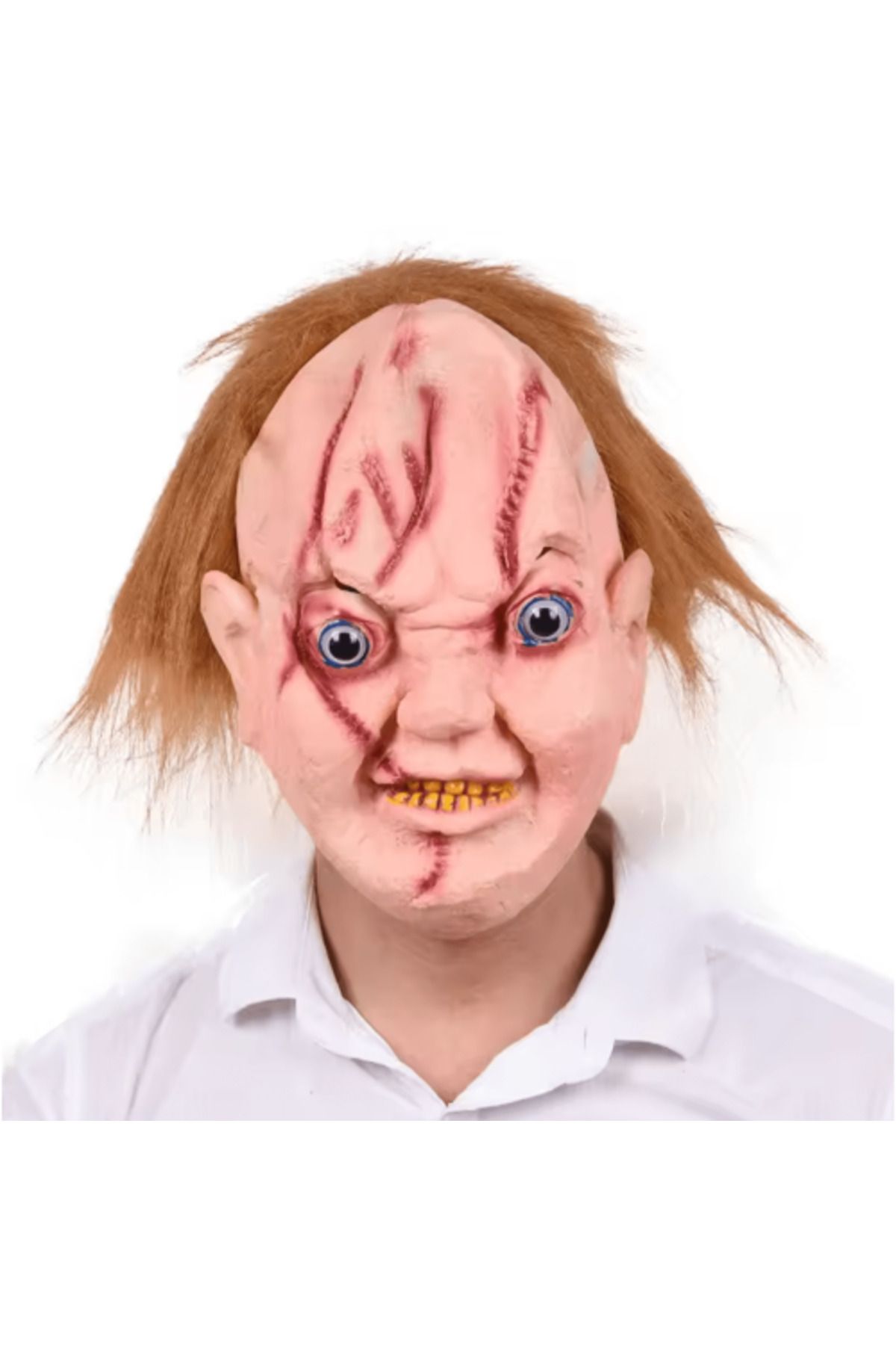 Otocub Chucky Saçlı Lateks Maske
