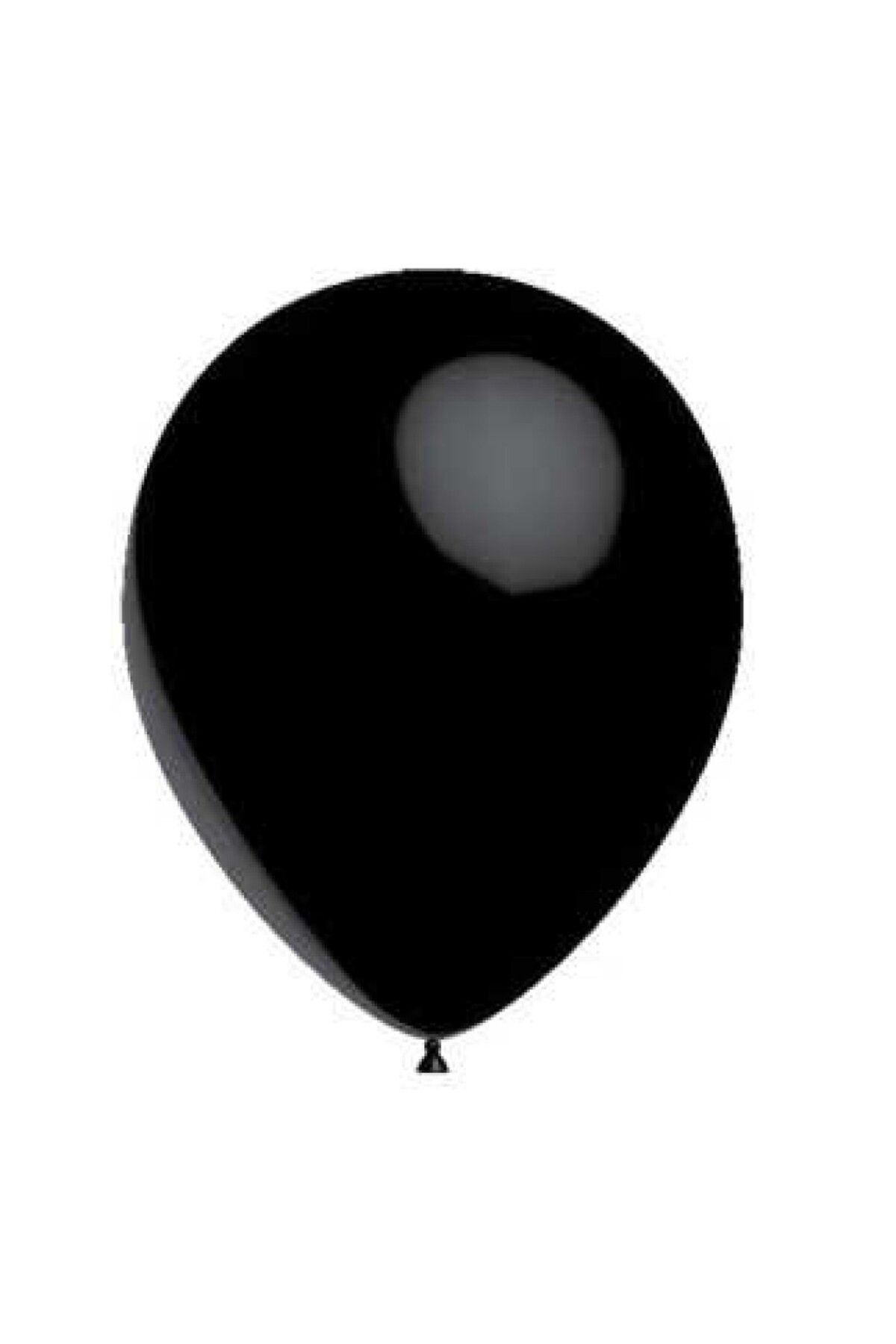 Hayaller Dükkanı BALON DÜZ 12 İNC SİYAH PK:100-