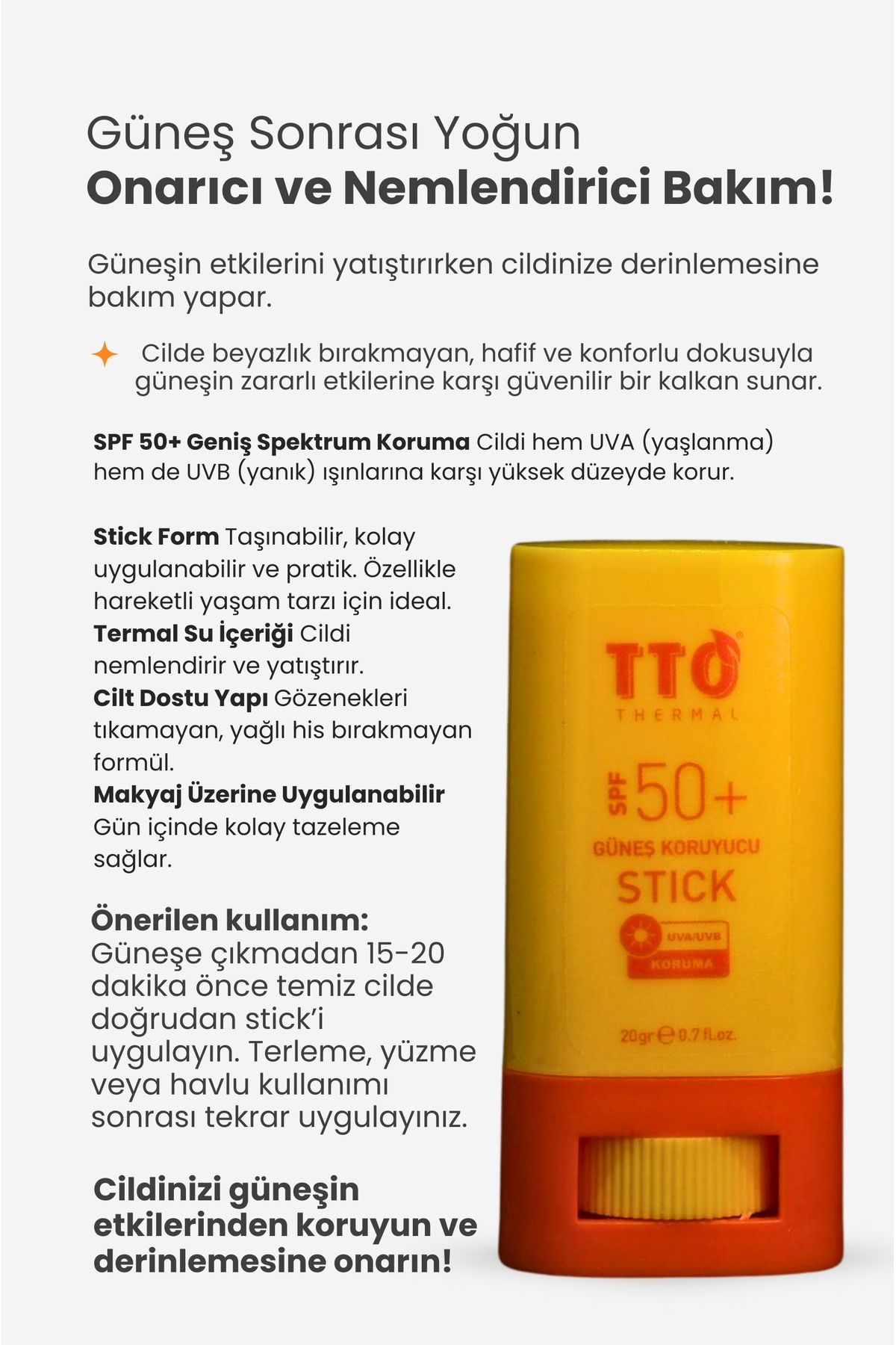 کرم ضد آفتاب صورت محافظت از 50SPF UVA UVB Tto