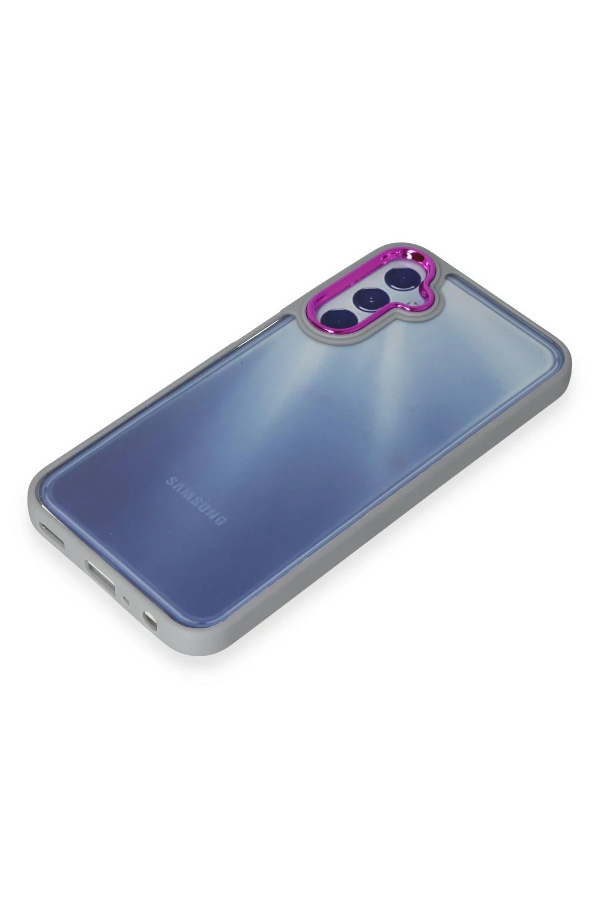 NewFace Samsung Galaxy A14 4G Kılıf Dora Kapak - Sierra Blue GLSTD