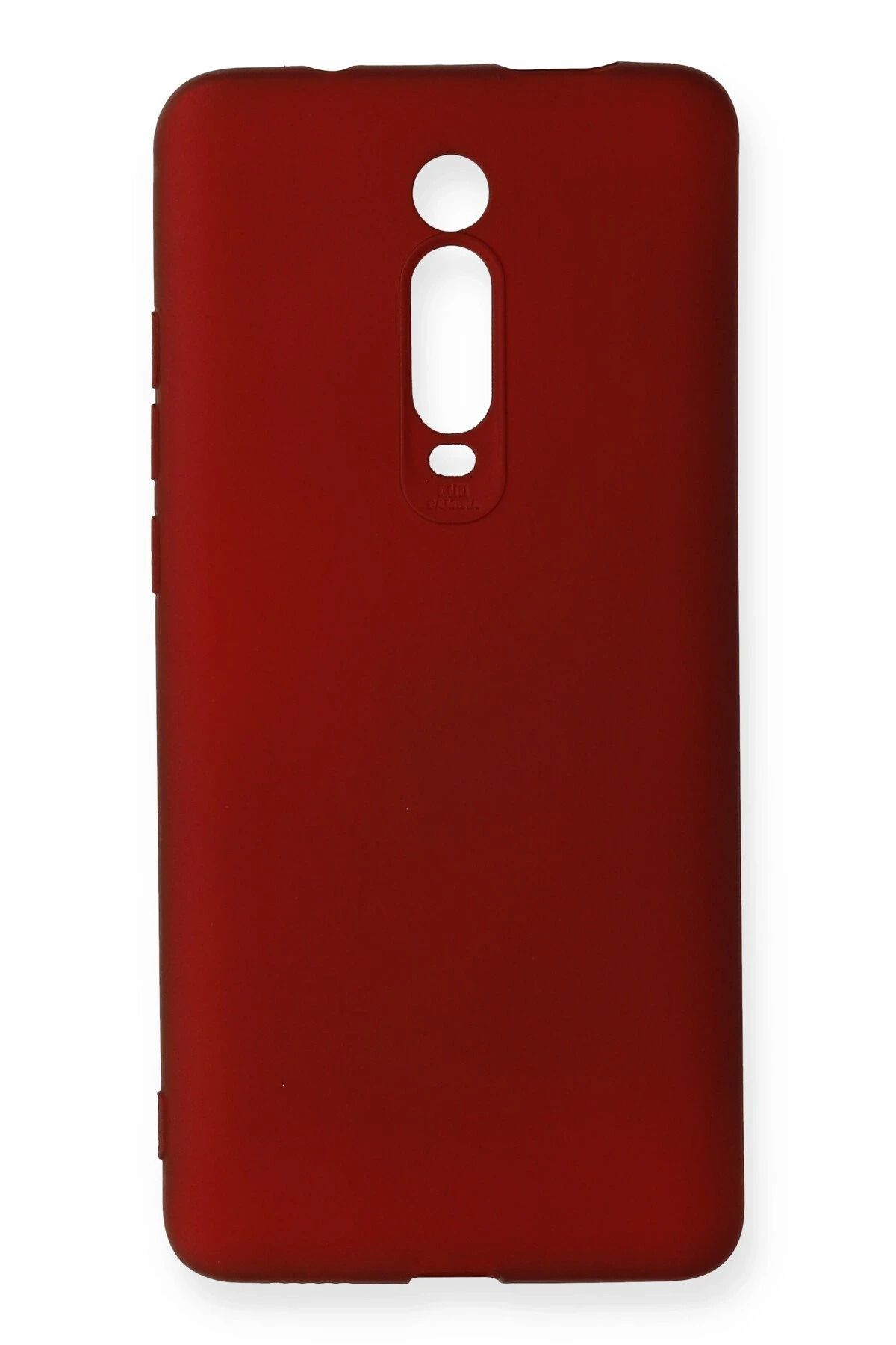 NewFace Xiaomi Mi 9T Kılıf First Silikon - Bordo GLSTD