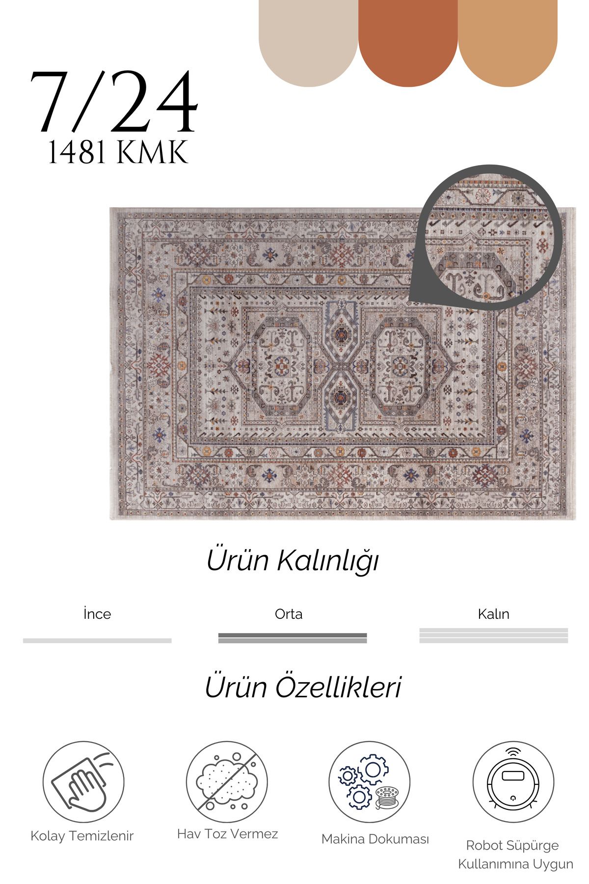 AgnelloHalı AGNELLO HALI 7/24 1481 KMK