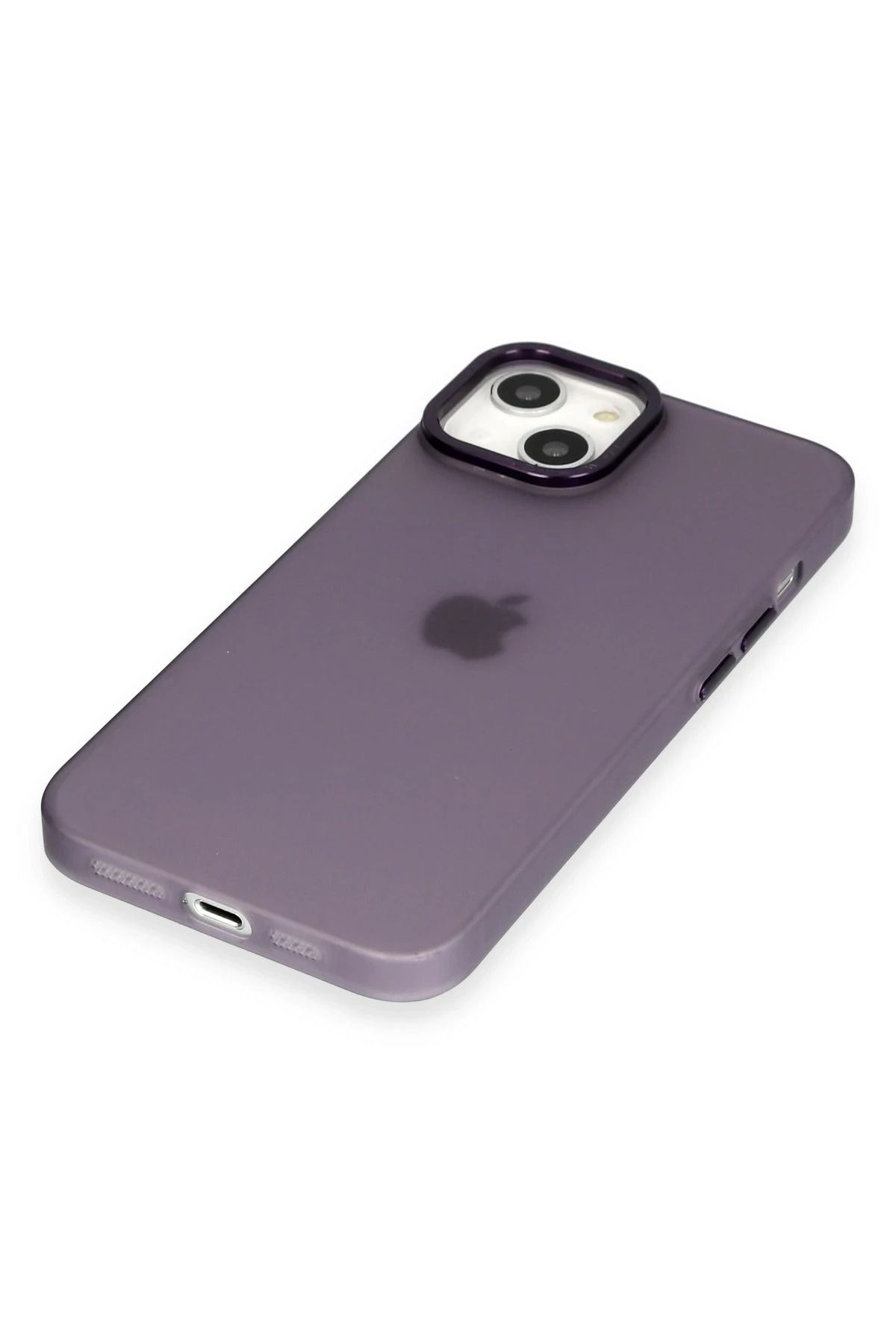 NewFace iPhone 15 Kılıf Modos Metal Kapak - Derin Mor NRMSA