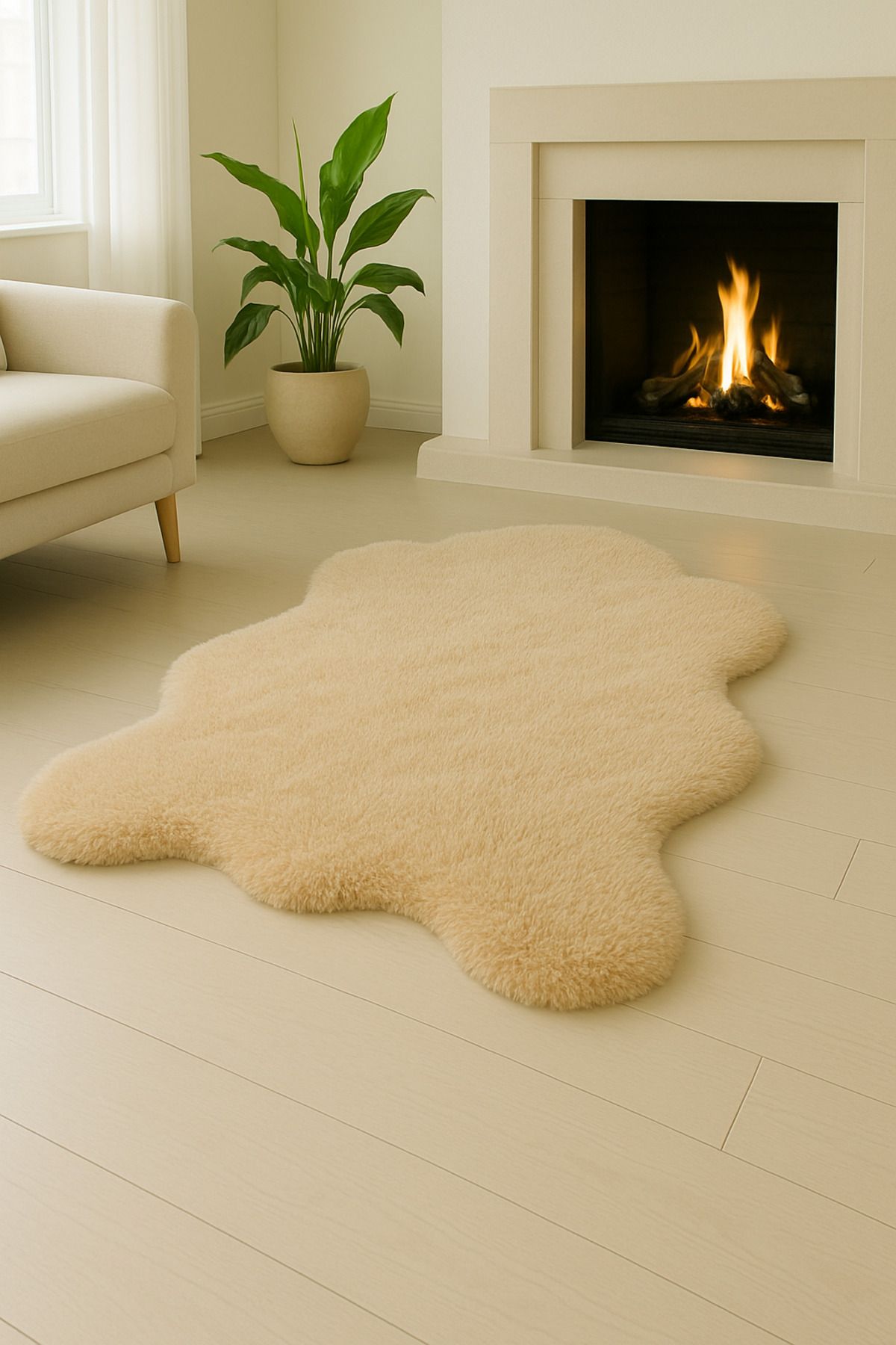 KEVLİNE Kevline Home Post Halı Kaymaz Taban Modern Salon Koridor Mutfak Halısı