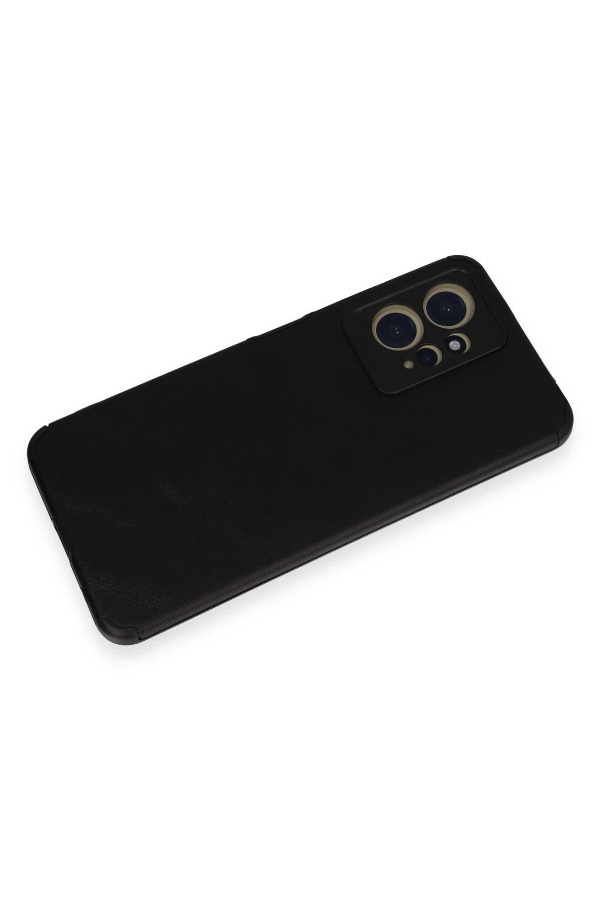 NewFace Xiaomi Redmi Note 12 4G Kılıf Loop Deri Silikon - Siyah FLKRY