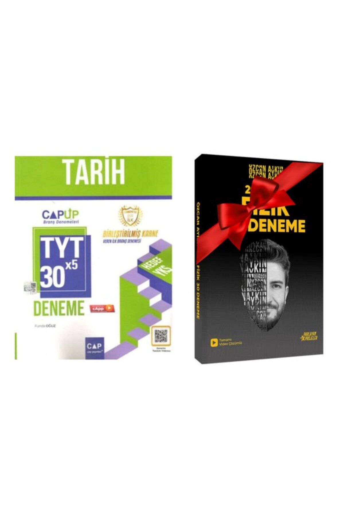 Parlayan Projeler Çap TYT Tarih 30 x 5 Up Deneme +2024 TYT Özcan Aykın Fizik 30 Deneme Hediye