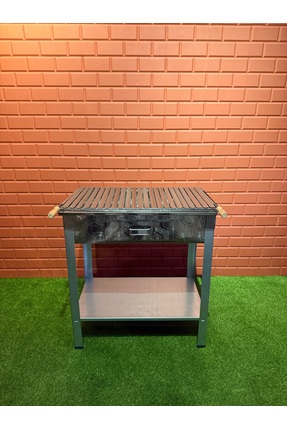 doğu DOĞU70X40 KROM 2MM LAMA IZGARALI PORTATİF AYAKLI MANGAL