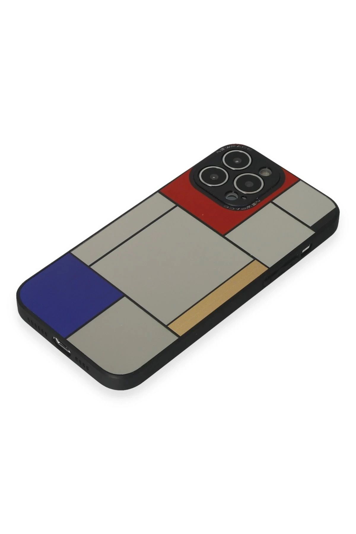 NewFace iPhone 13 Pro Uyumlu Kılıf Mirror Desenli Kapak - Mirror - 9 GLSTD