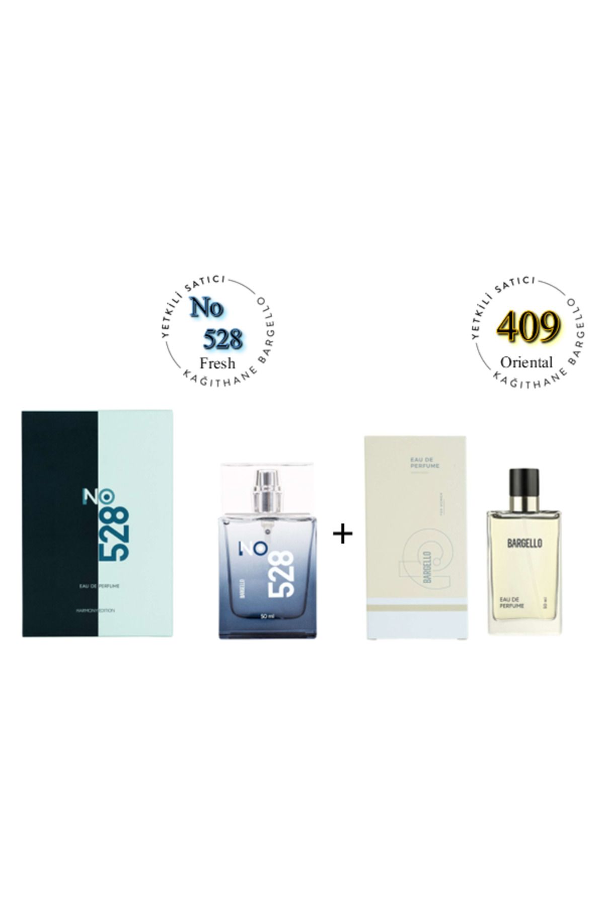 Bargello No: 528 + 409 Erkek / Kadın Parfüm Edp 50 ml Fresh / Oriental - Mnms50no528409