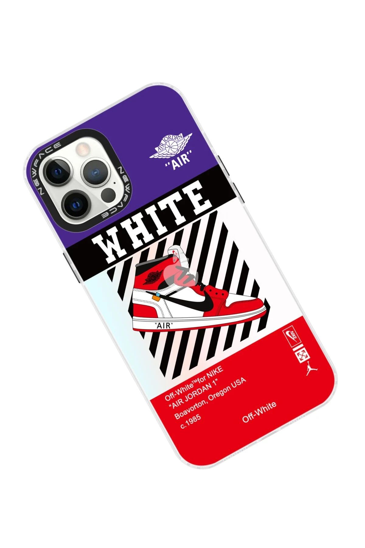 NewFace iPhone 12 Pro Max uyumlu Kılıf Estoril Desenli Kapak - Estoril - 12 GLSTD